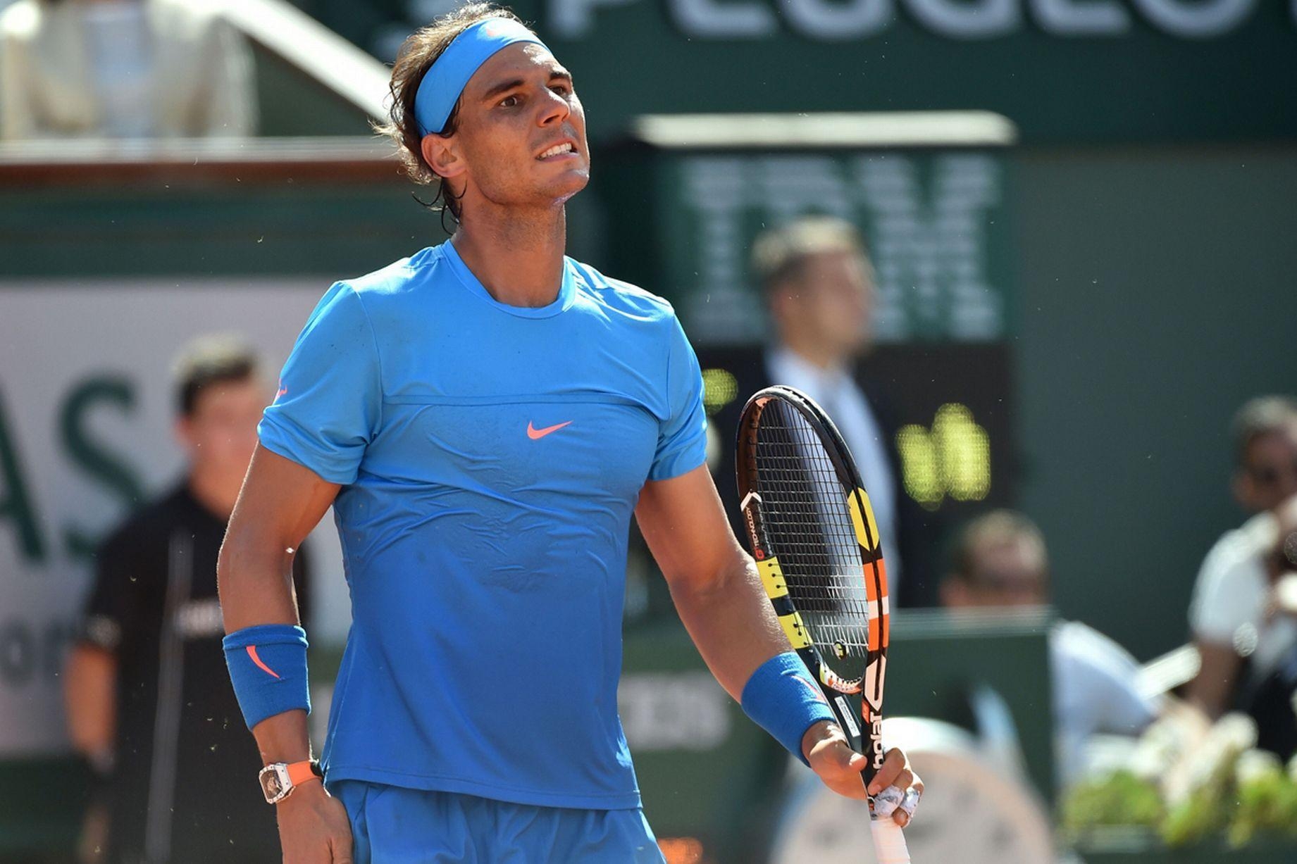 1850x1230 Novak Djokovic Vs Rafael Nadal, French Open Semi Finals 2015, Desktop