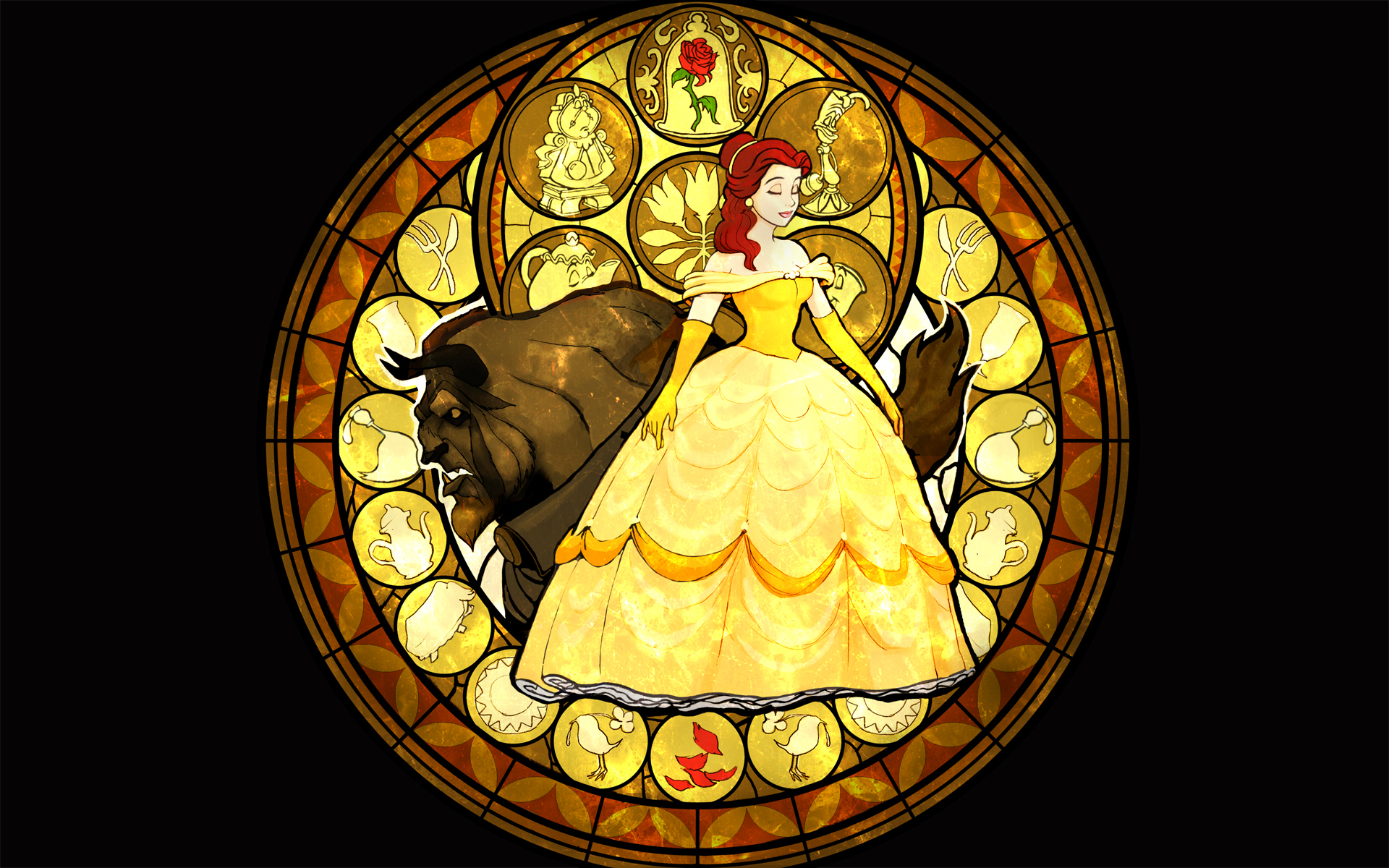 1920x1200 Free Download Beauty And The Beast Background, Desktop