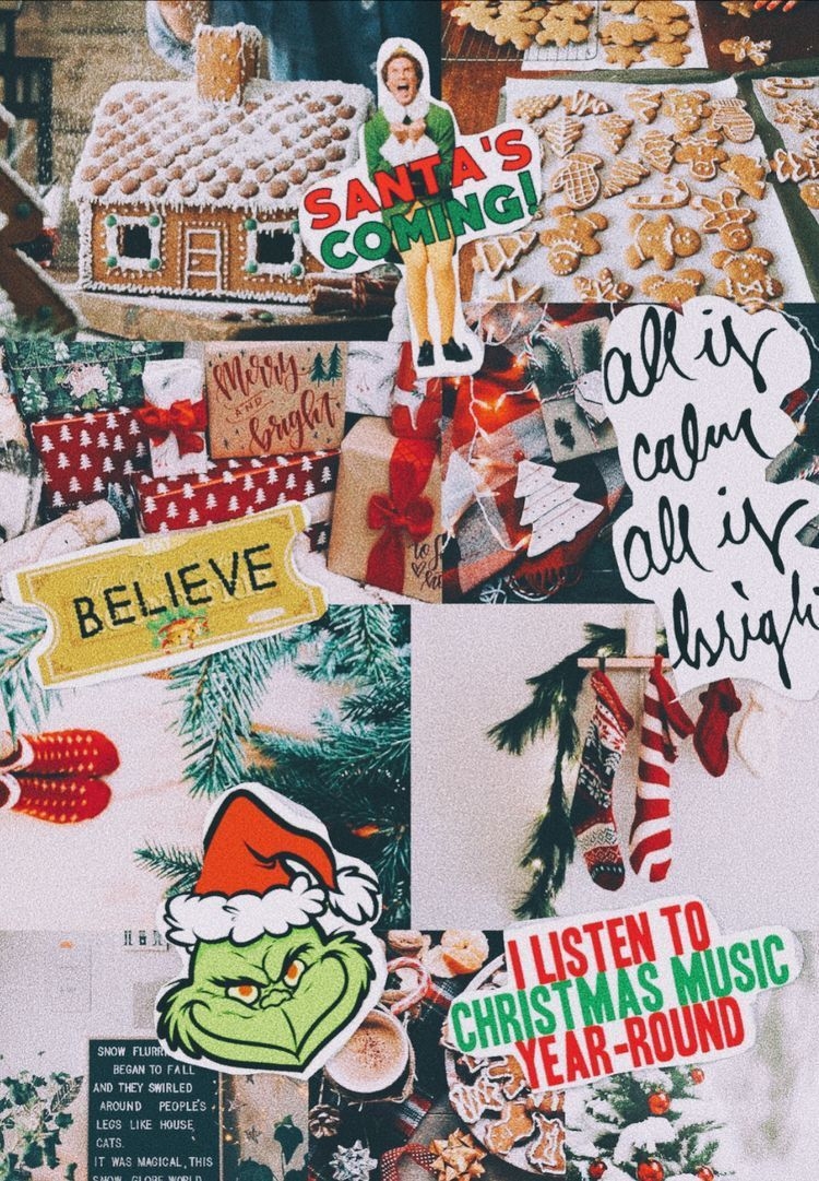 750x1090 Vsco Christmas Wallpaper, Phone
