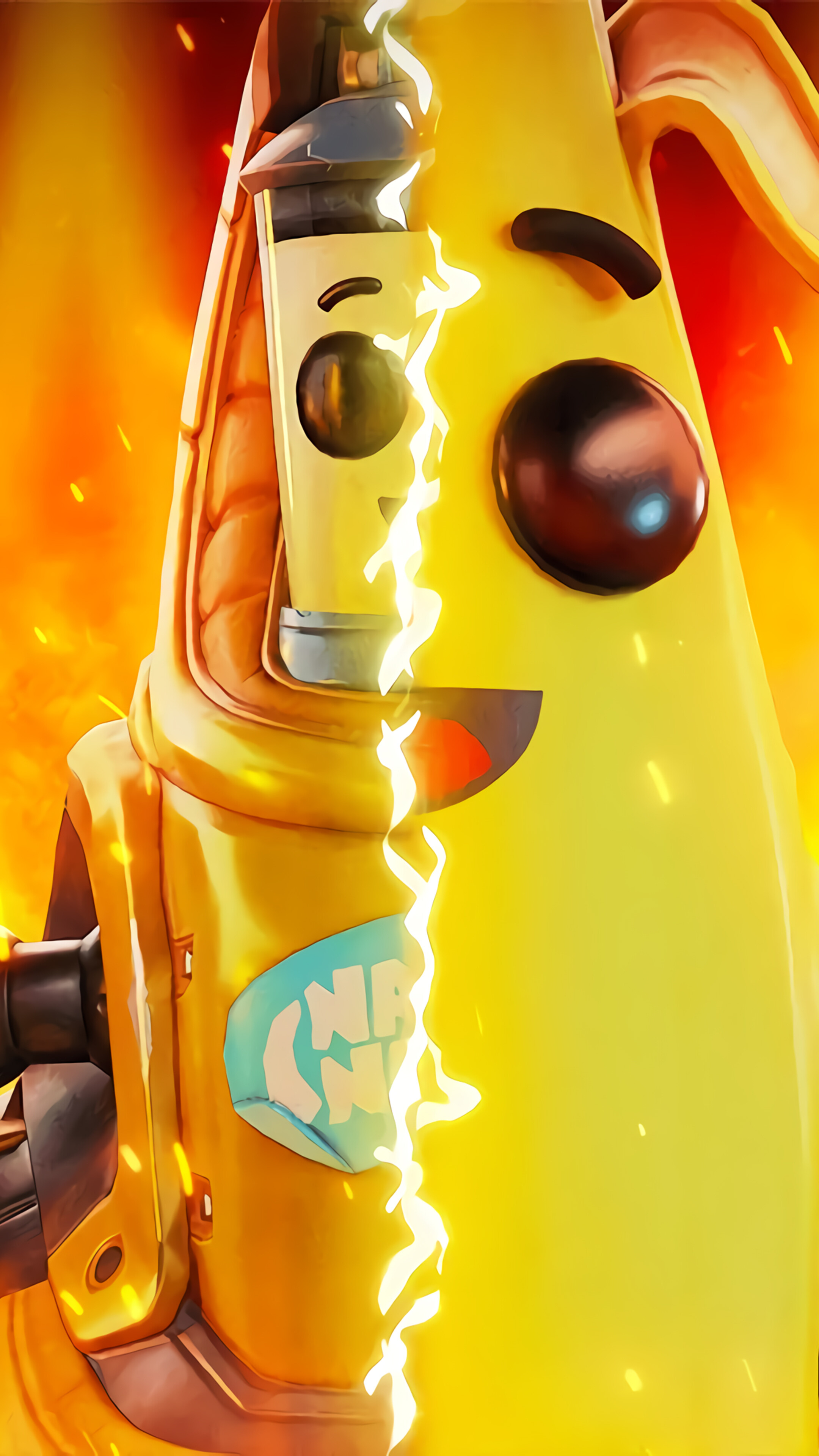 2160x3840 Fortnite, P- Peely, 4k Gallery HD Wallpaper, Phone