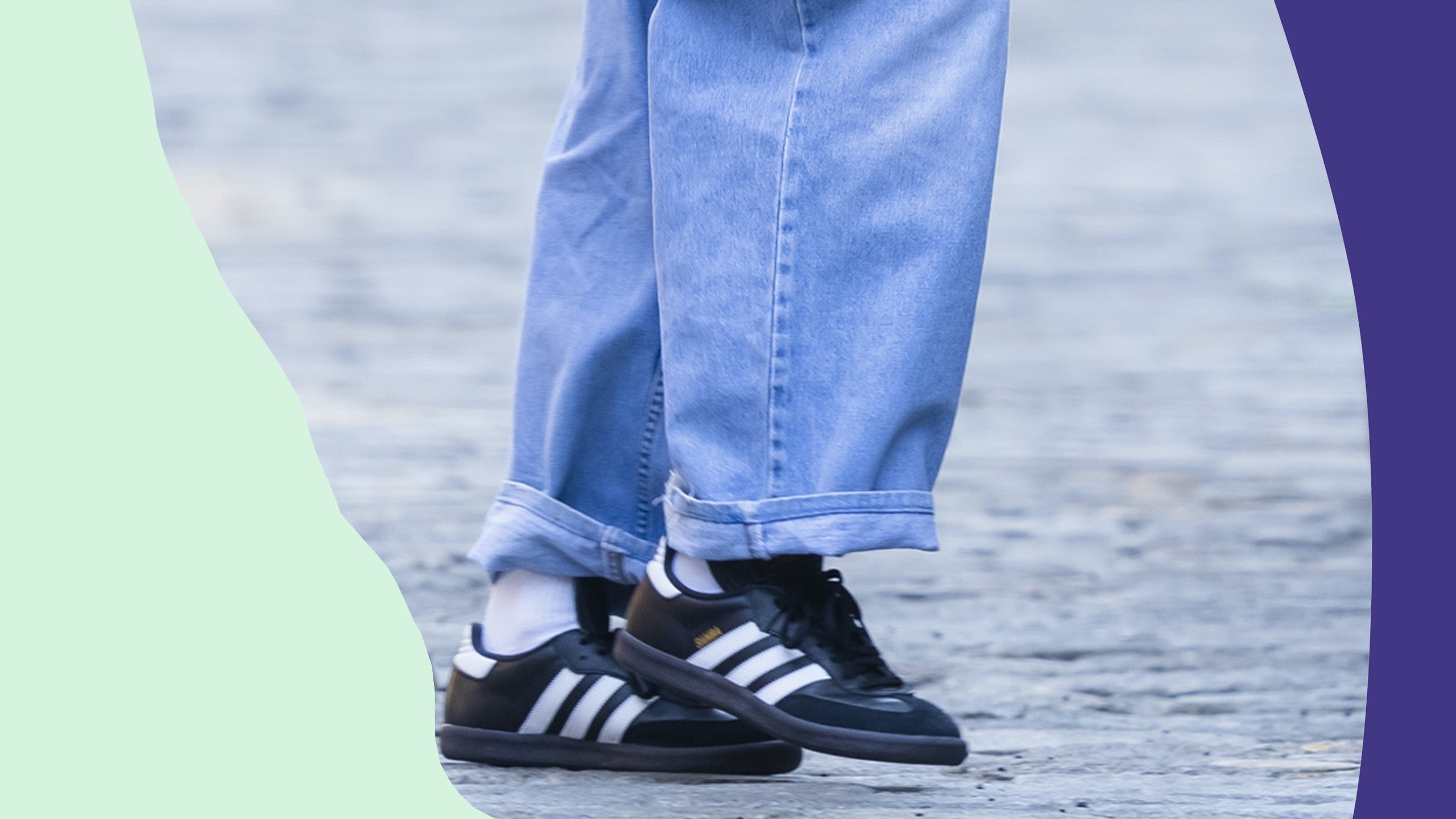 2560x1440 Adidas Sambas Have Been Deemed Popular By The Fashion Set, Desktop