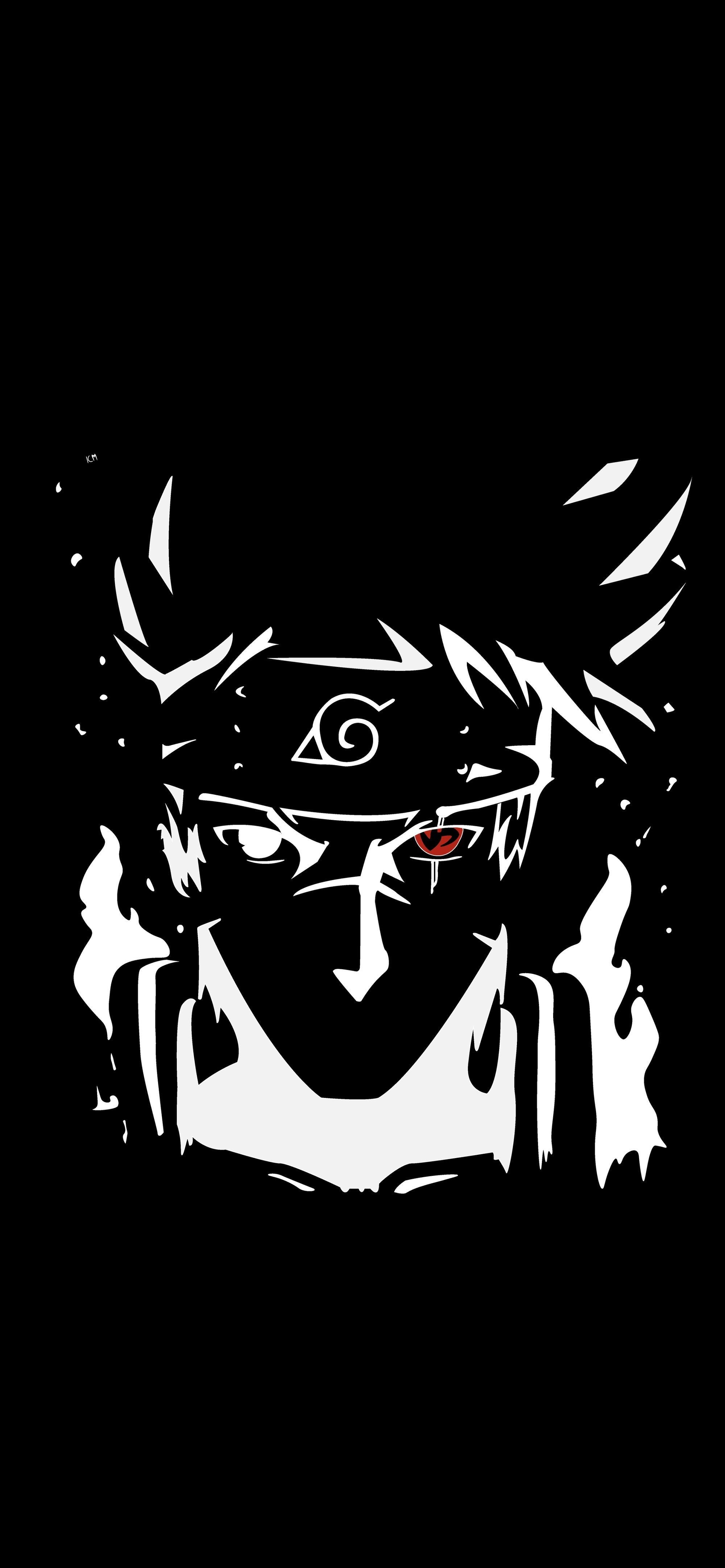 2000x4330 Kakashi OLED Wallpaper, Phone