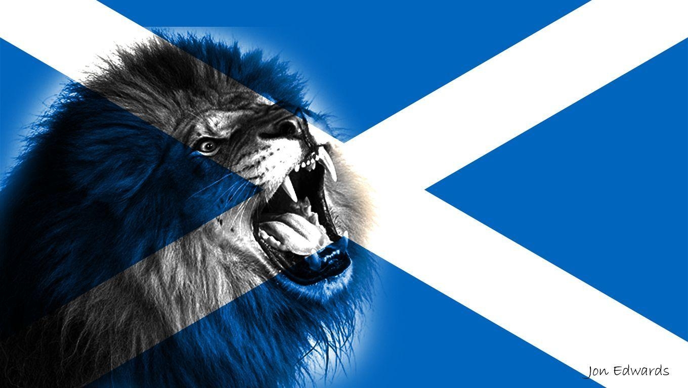 1360x770 Wallpaper For > Scottish Flag Wallpaper, Desktop