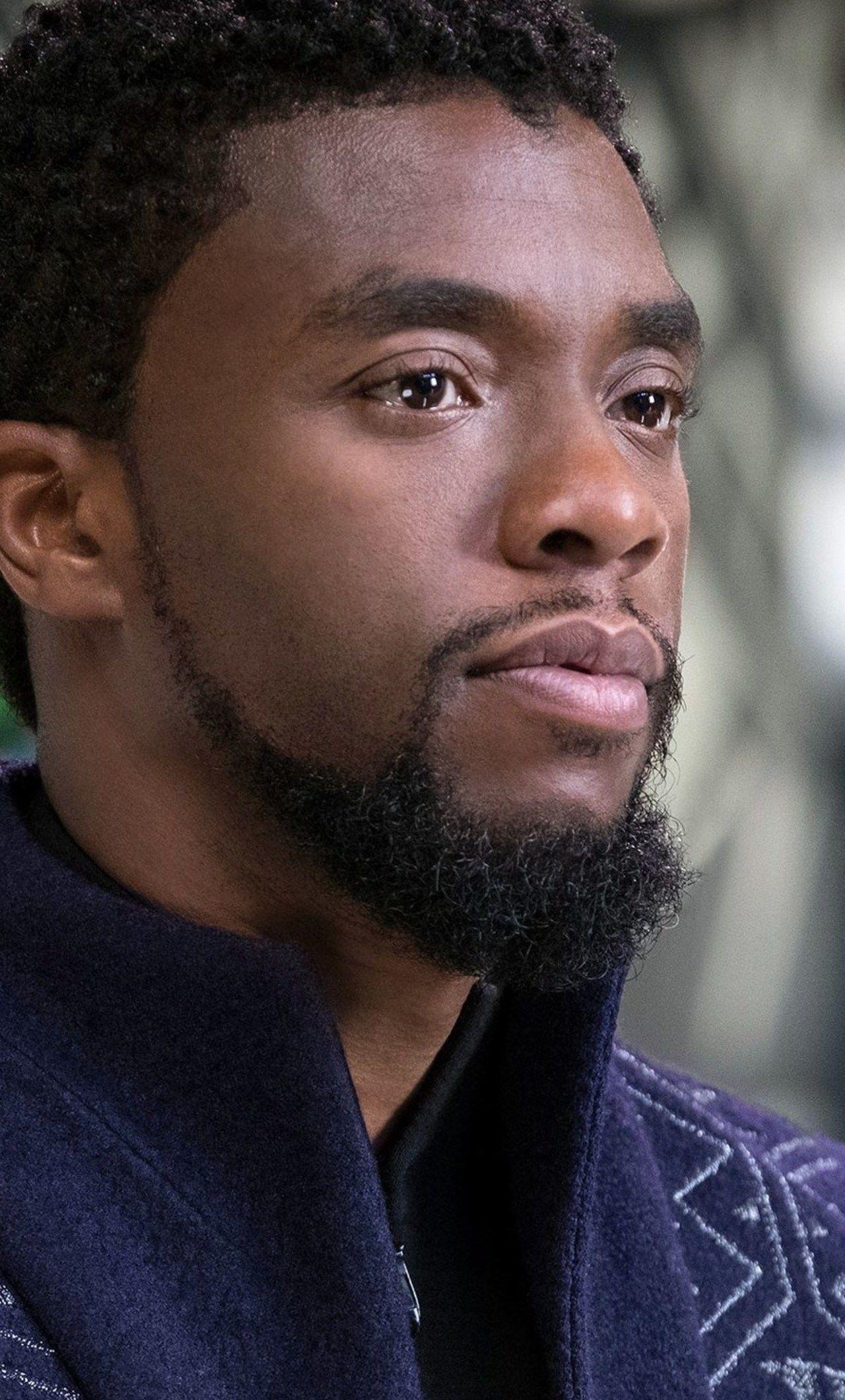 1280x2120 Chadwick Boseman Black Panther iPhone HD 4k, Phone