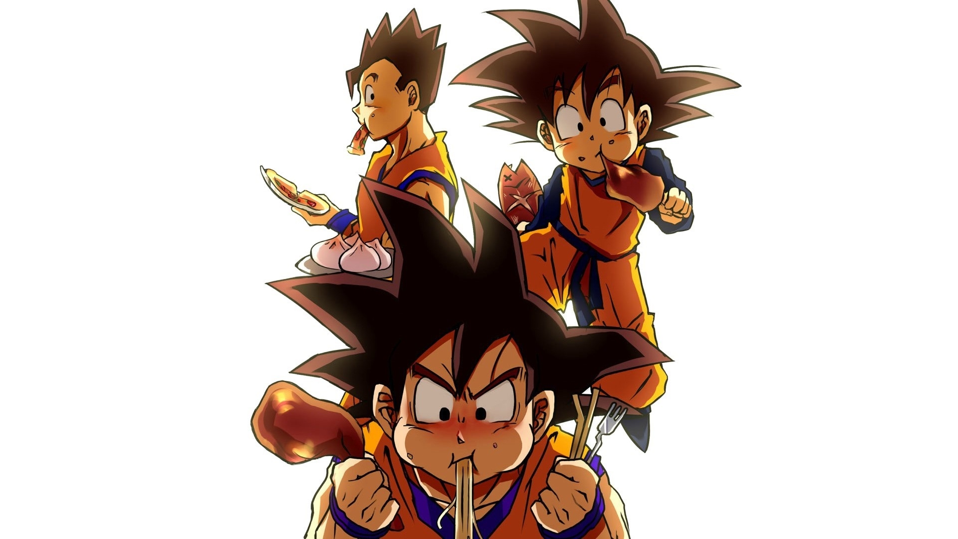 1920x1080 illustration, anime, cartoon, Gohan, Dragon Ball Z Gallery HD Wallpaper, Desktop