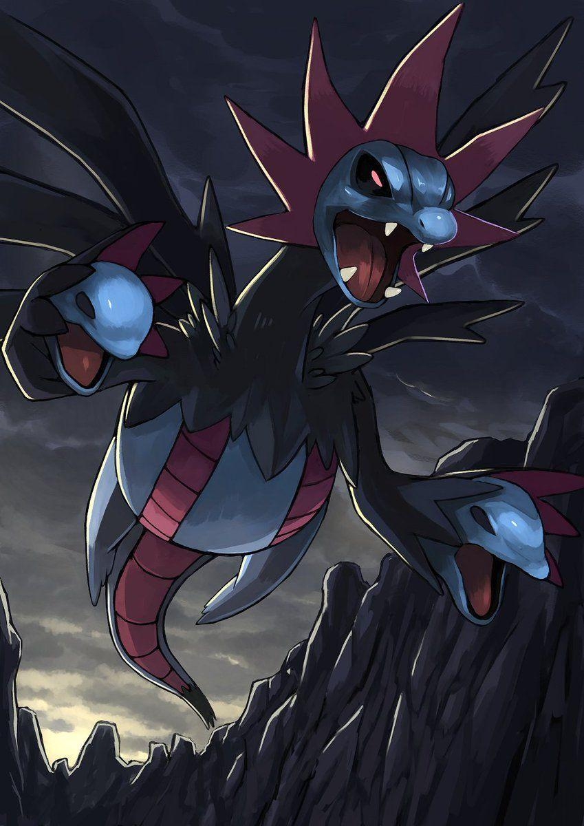 850x1200 Hydreigon. Pokemon wallpaper. Pokémon, Pokemon stuff, Phone