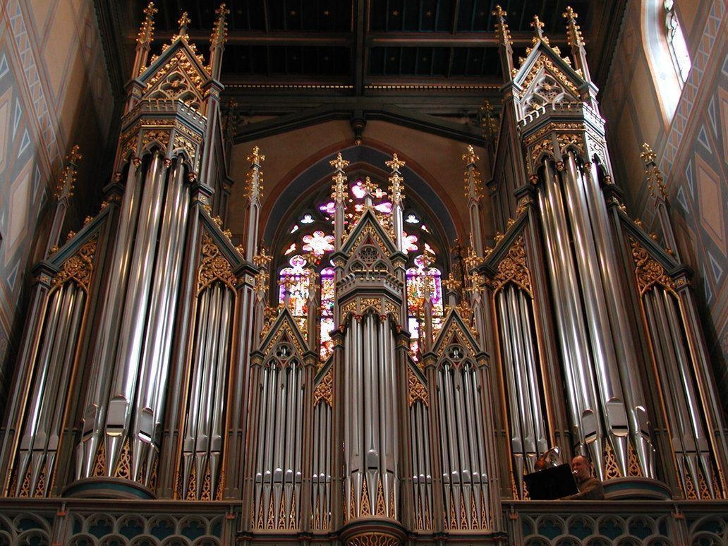 1040x780 Gorgeous Pipe Organ By Traveling Bard, Desktop