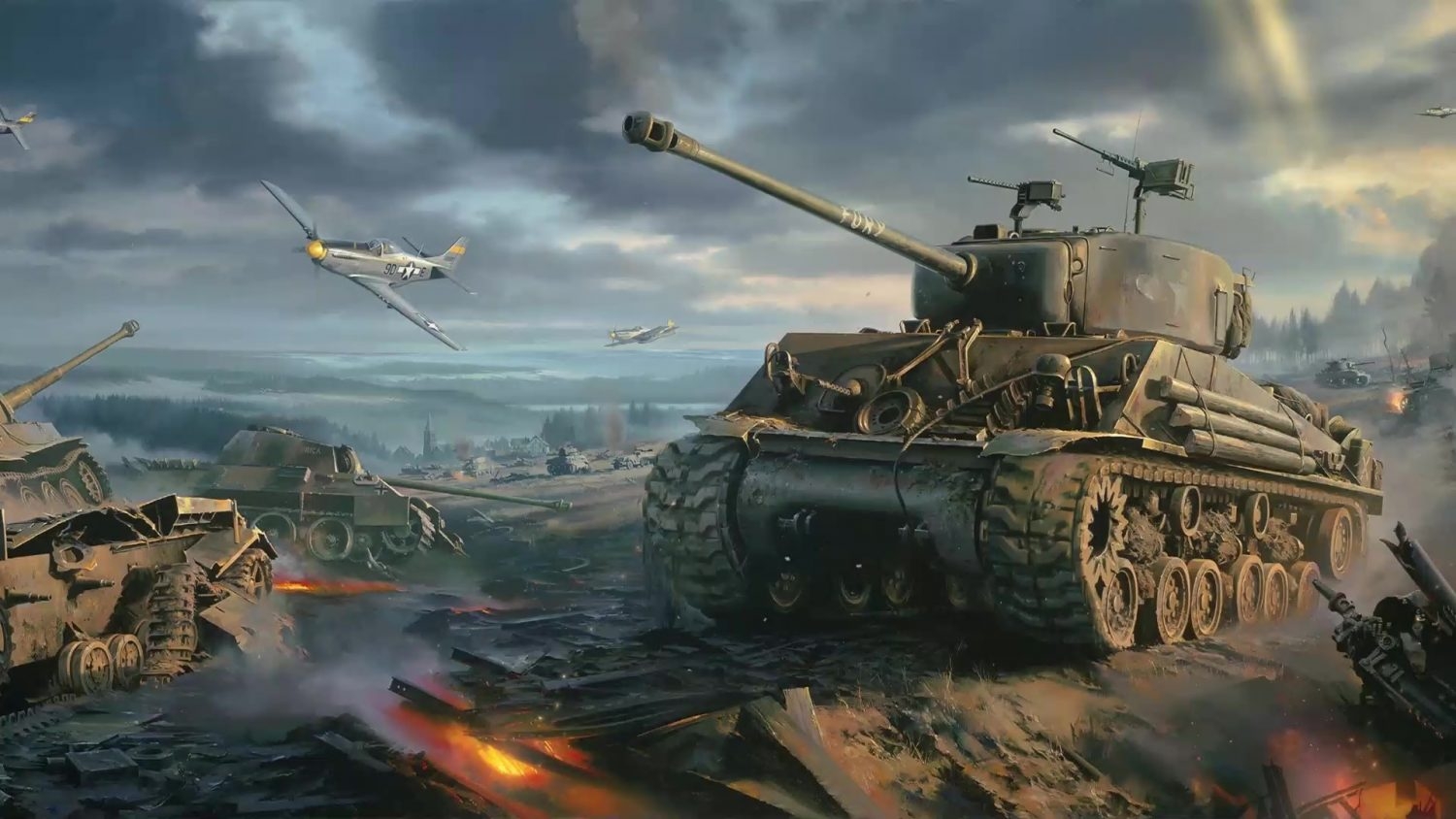 1500x850 War Tank Live Wallpaper, Desktop