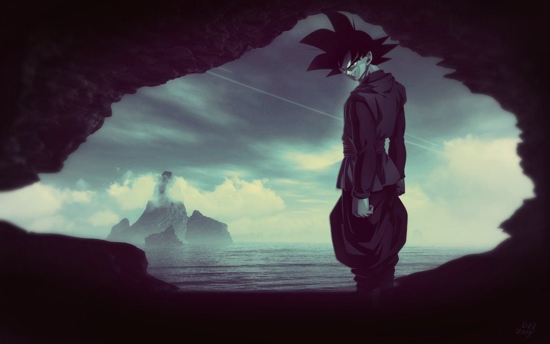 1140x710 Black Goku Wallpaper Free Black Goku Background, Desktop