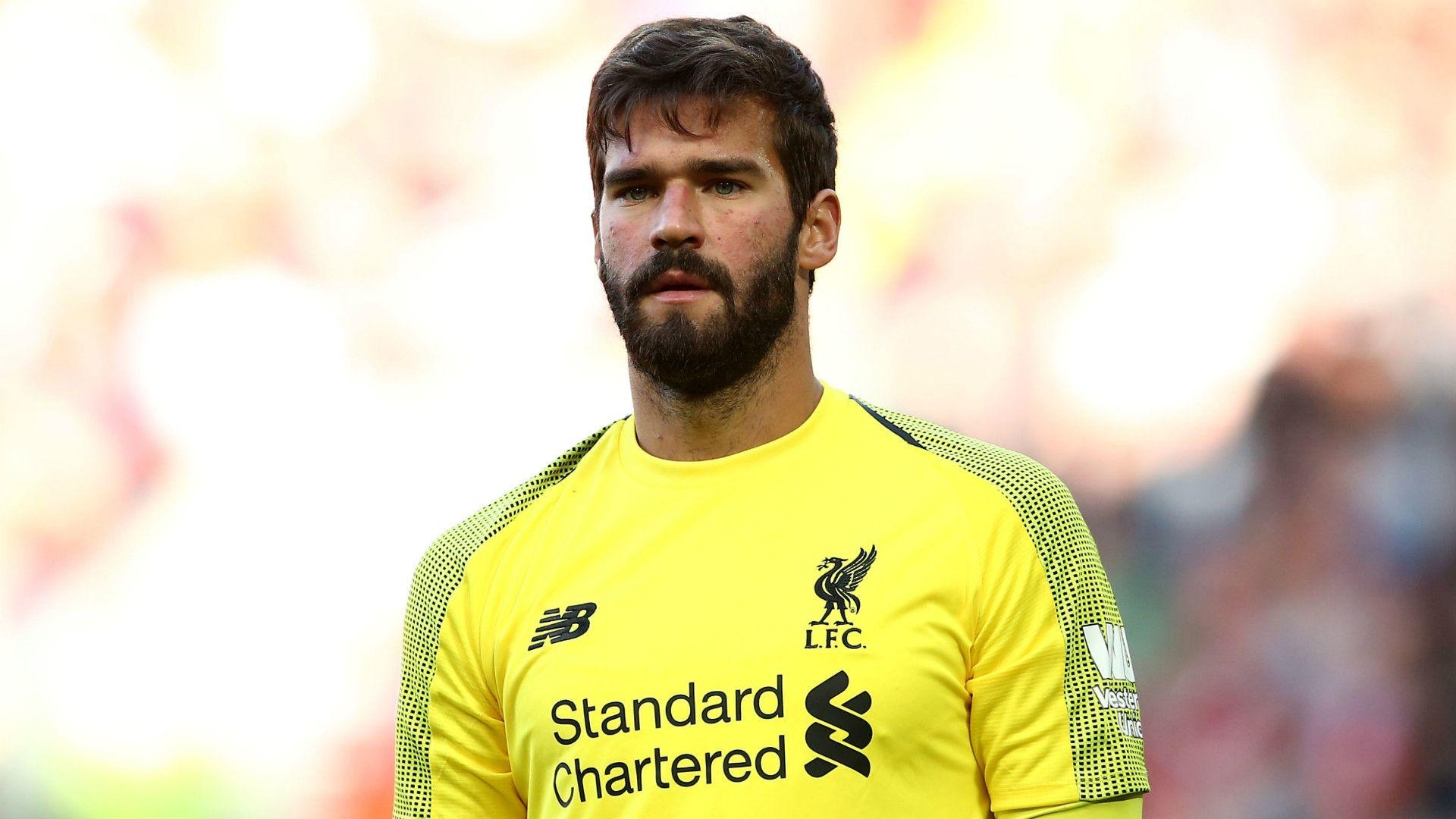 1920x1080 Football Player, #Alisson Becker, #Brazilian, #goalkeeper, Desktop