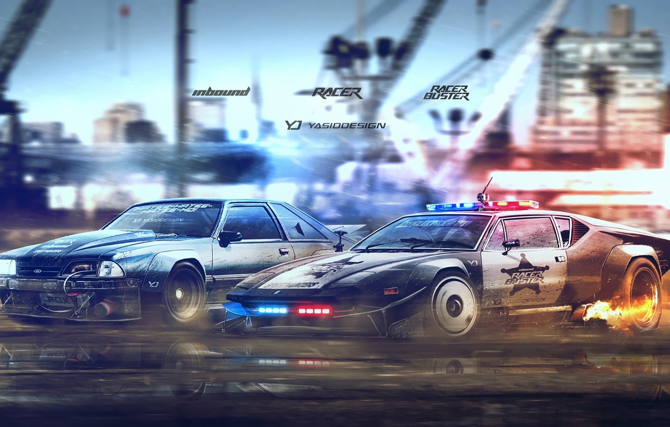 1340x850 Wallpaper Auto, Machine, Police, Ford, Ford Mustang, Art, De Tomaso, Pantera, De Tomaso Pantera, Yasid Design, Yasid Oozeear, YASIDDESIGN, 1984 Mustang SVO, 1984 Ford, Fox Body Mustang image for desktop, section рендеринг, Desktop