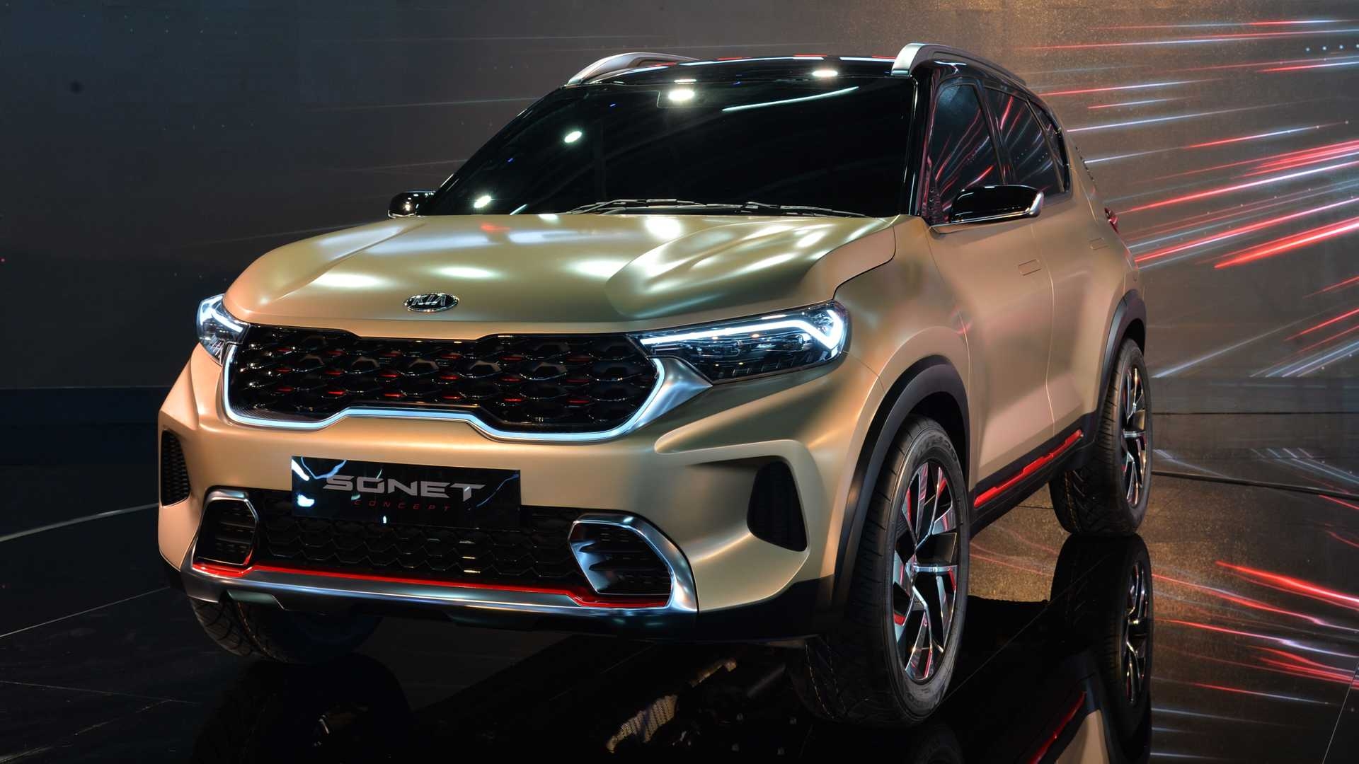 1920x1080 Kia Sonet Concept Debuts In India, Production Model Coming Soon, Desktop