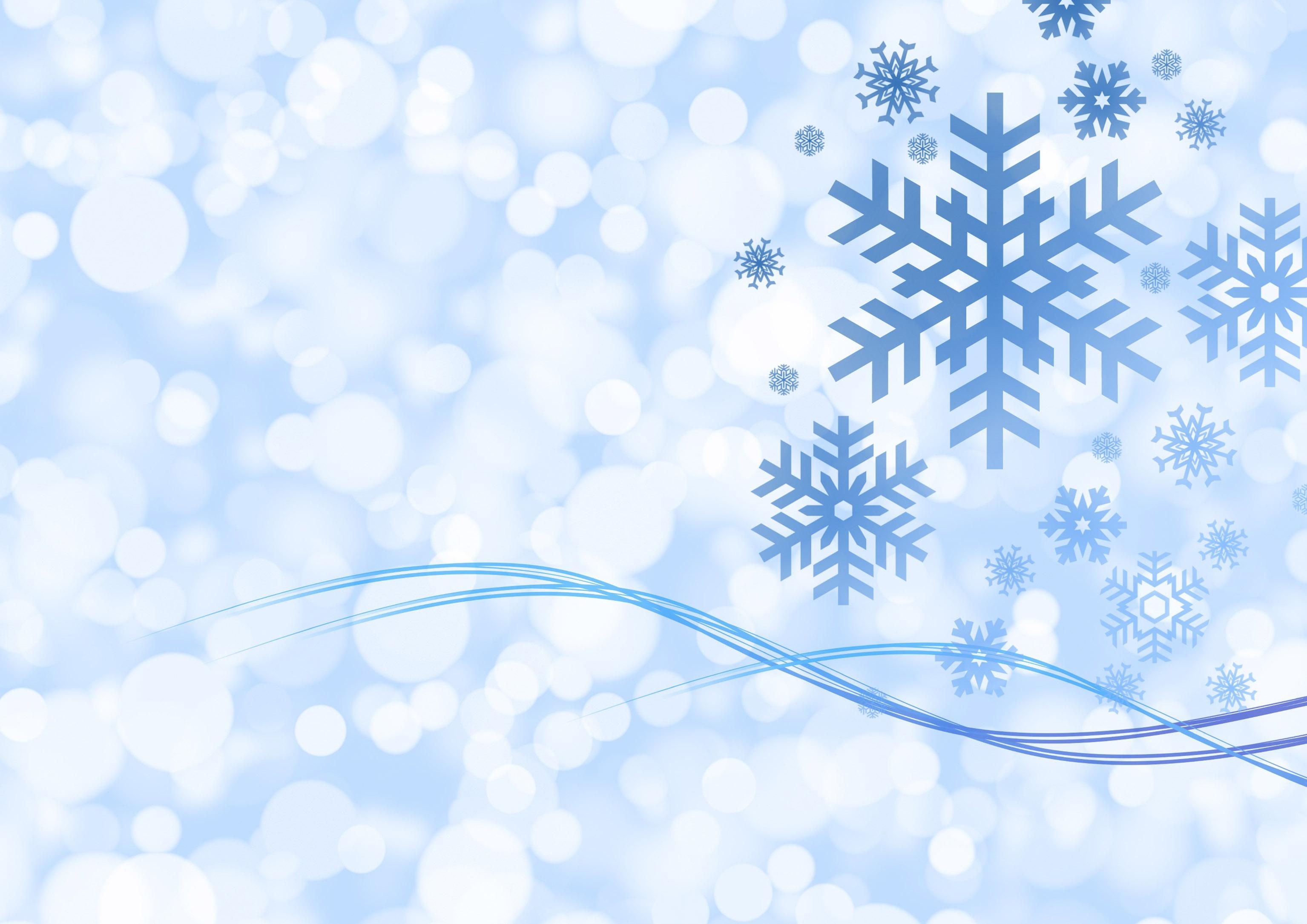 3070x2170 Blue Christmas Wallpaper, Desktop