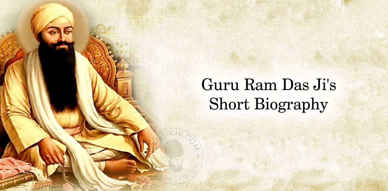 1280x640 Guru Ram Das Ji's Short Biography, Dual Screen