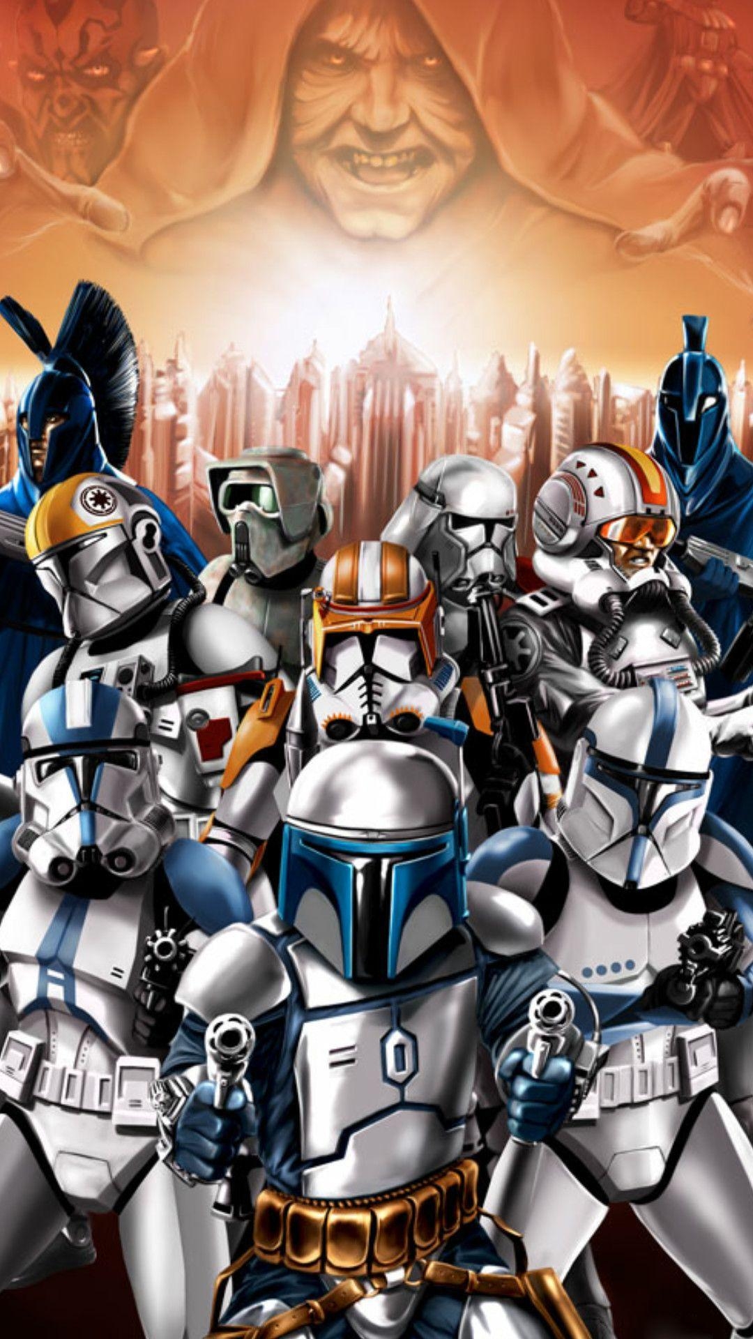 1080x1920 Star Wars 501St Wallpaper, Phone