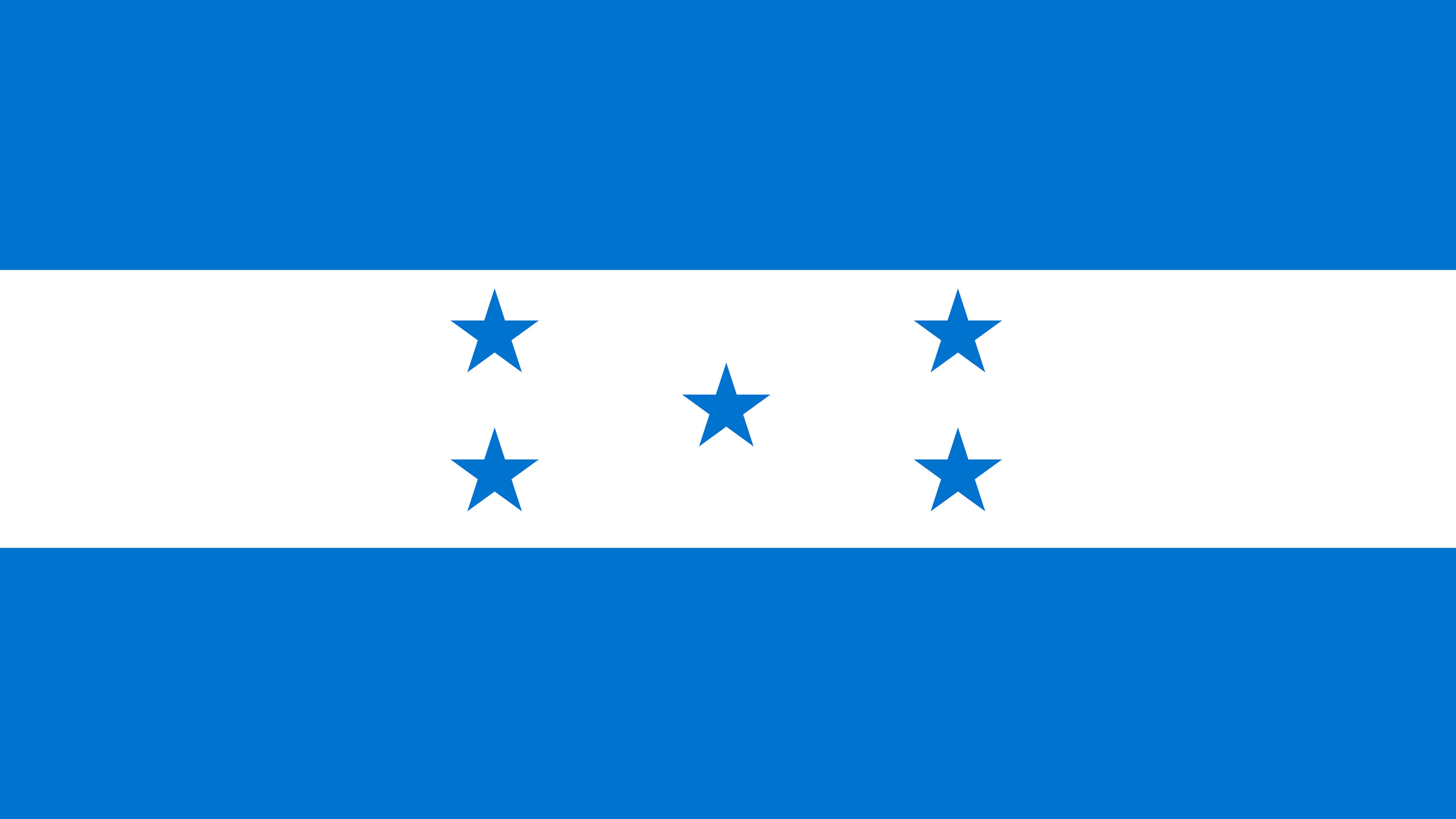 3840x2160 Honduras Flag UHD 4K Wallpaper, Desktop