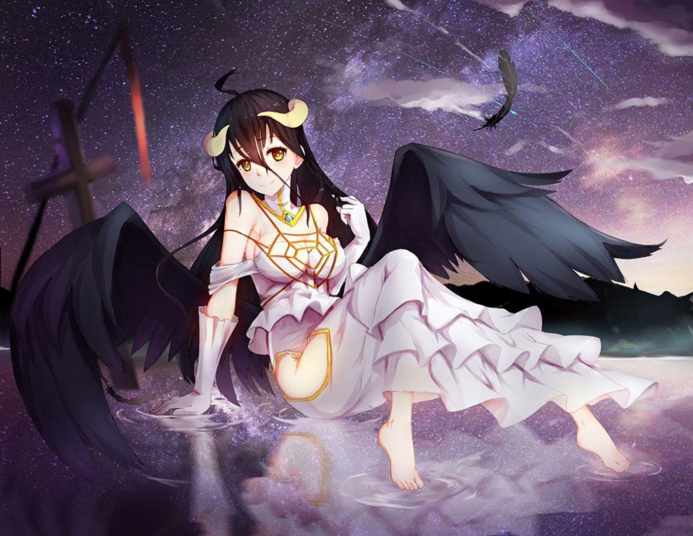 1370x1060 Albedo (Overlord) HD Wallpaper. Background, Desktop