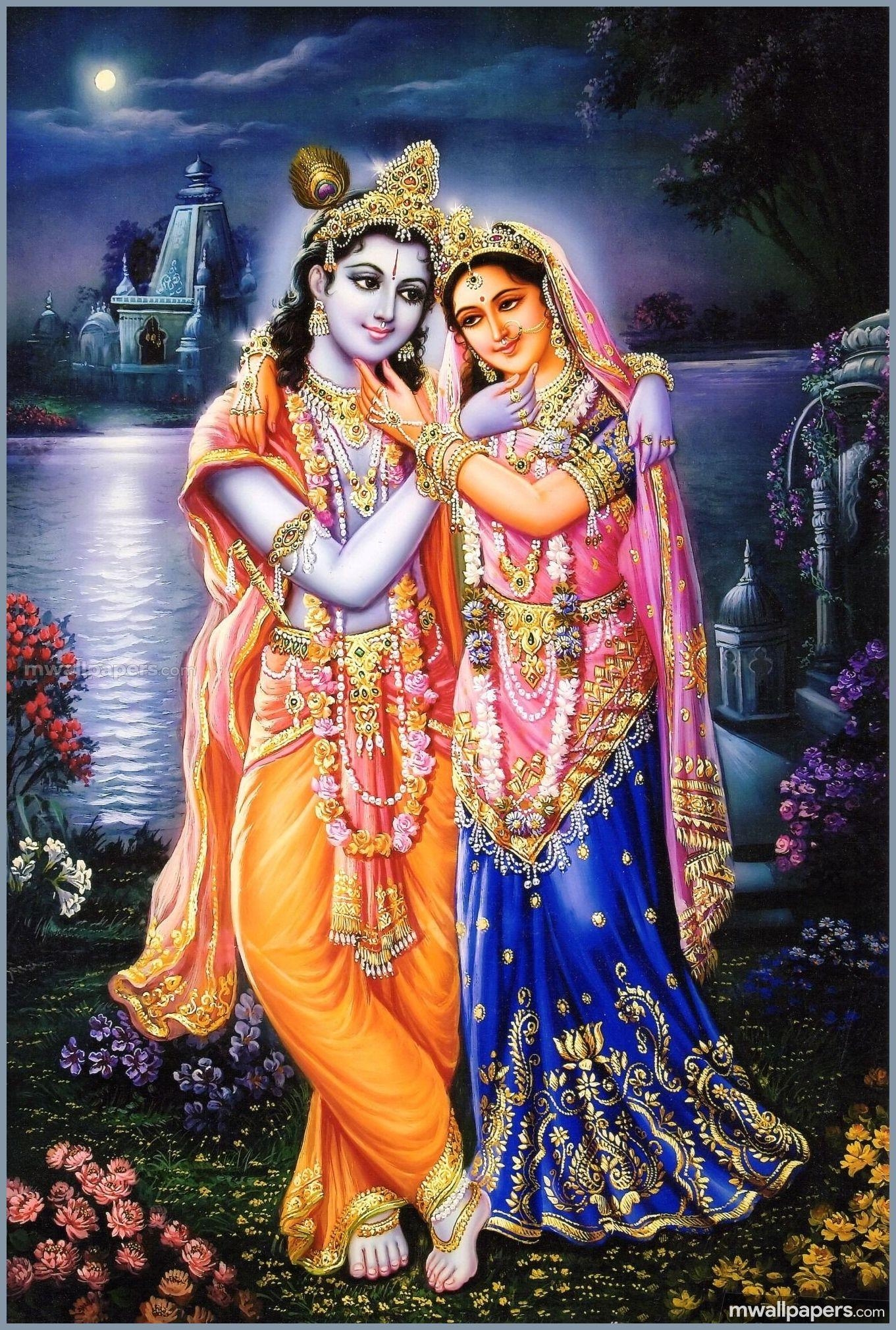 1370x2020 Pin On Radha Krishna Latest HD Photo Wallpaper (1080p), Phone