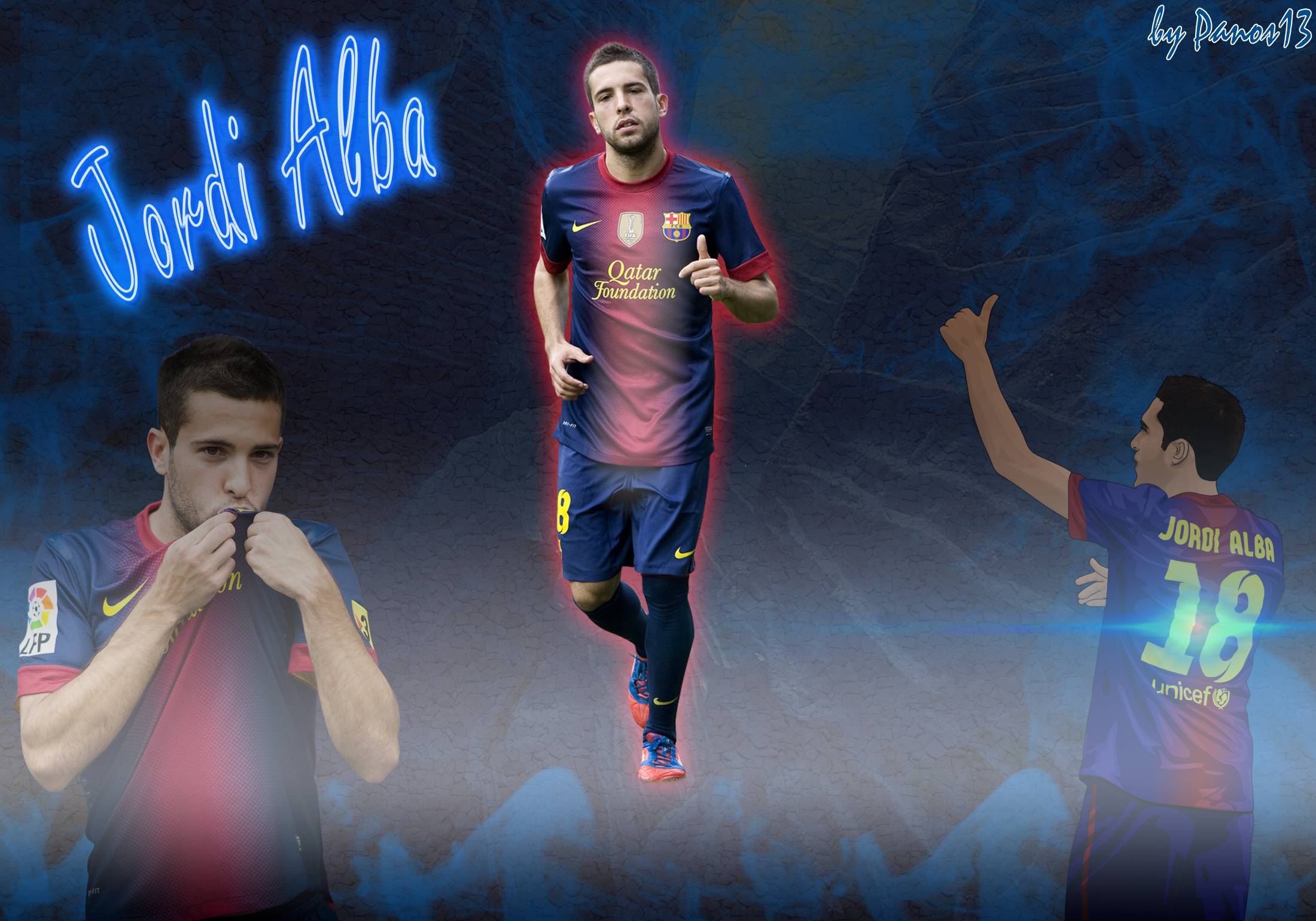 2200x1540 Die Bilder -> Jordi Alba Wallpaper 2013, Desktop