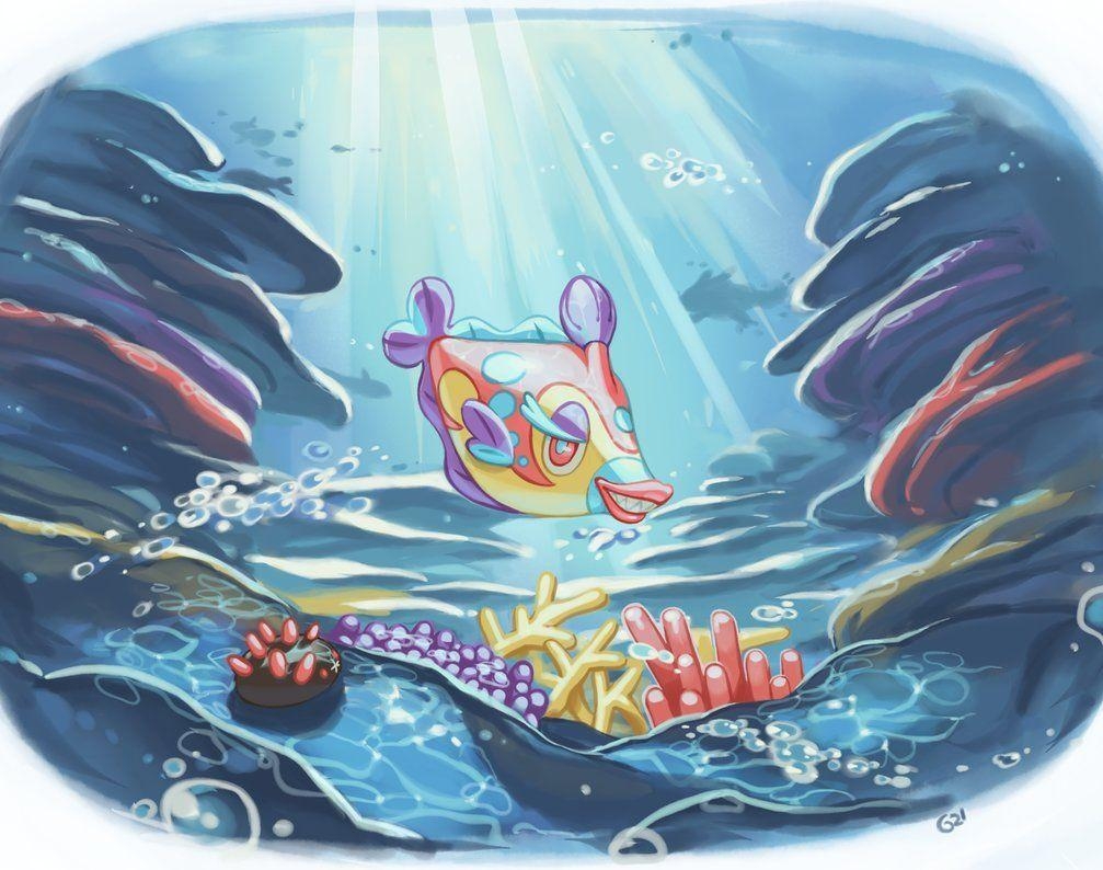 1010x800 Bruxish by PinkGermy. water Pokémon. Pokémon, Pokemon, Desktop