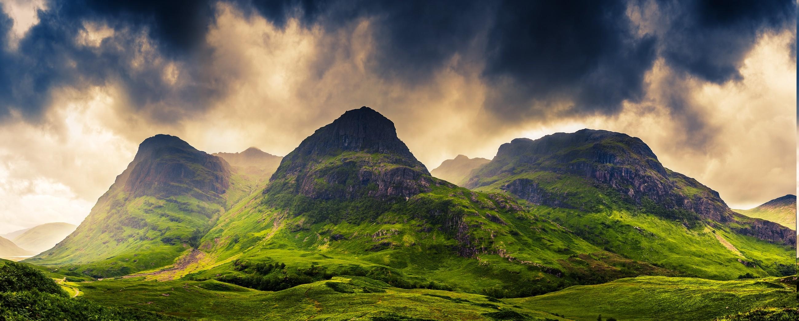 2600x1050 Scottish Highlands Wallpaper (image in Collection), Dual Screen