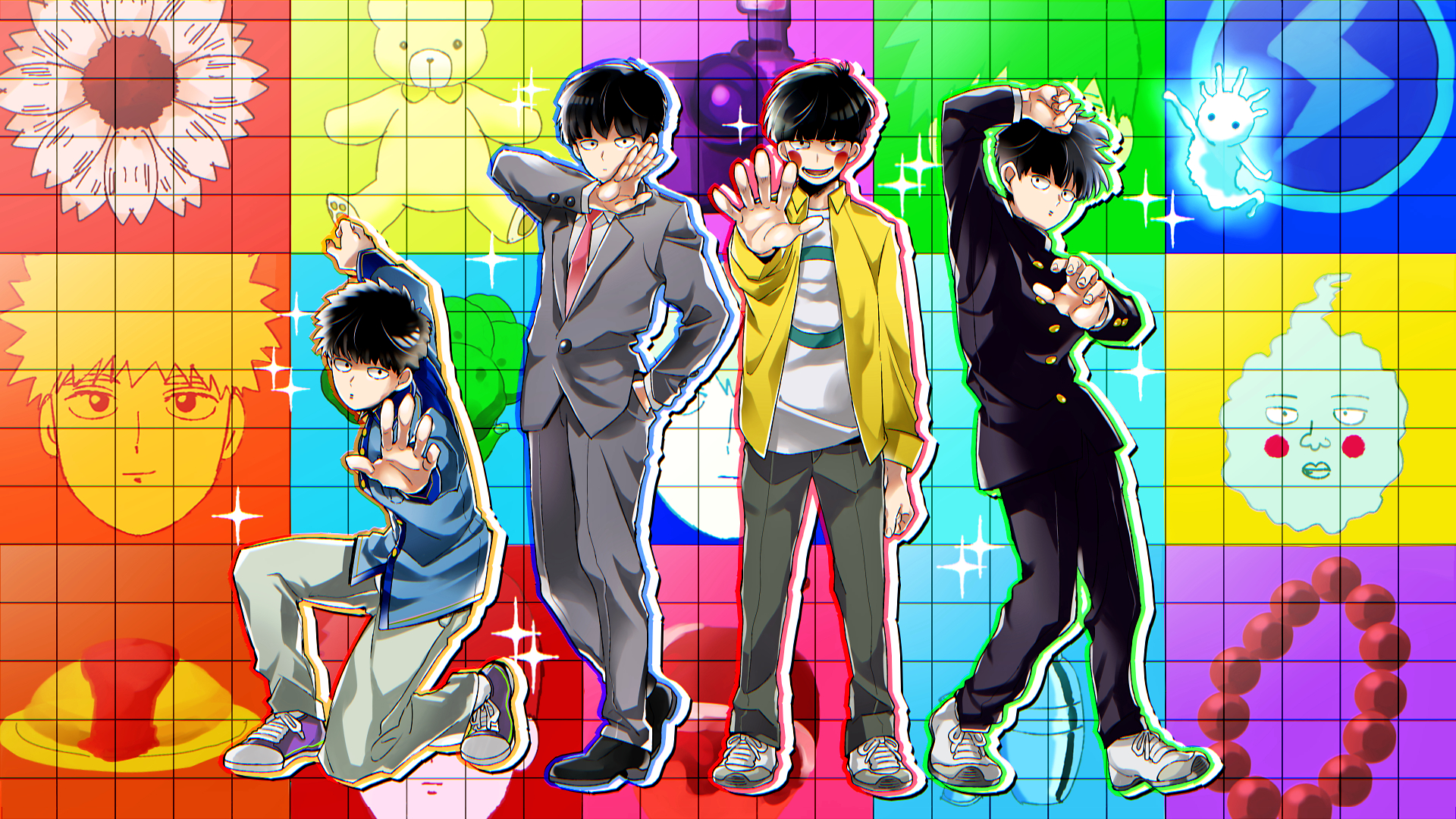 1920x1080 Free Download Mob Psycho HD Wallpaper, Desktop