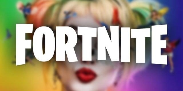 640x320 Harley Quinn Fortnite wallpaper, Dual Screen