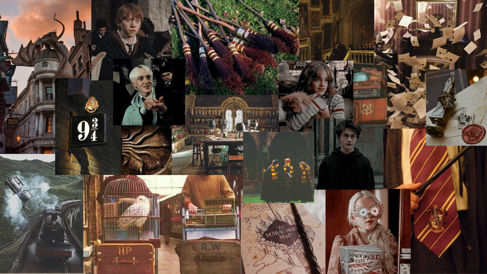 1920x1080 Harry Potter aesthetic wallpaper for computer. Desktop wallpaper harry potter, Harry potter aesthetic, Harry potter wallpaper, Desktop