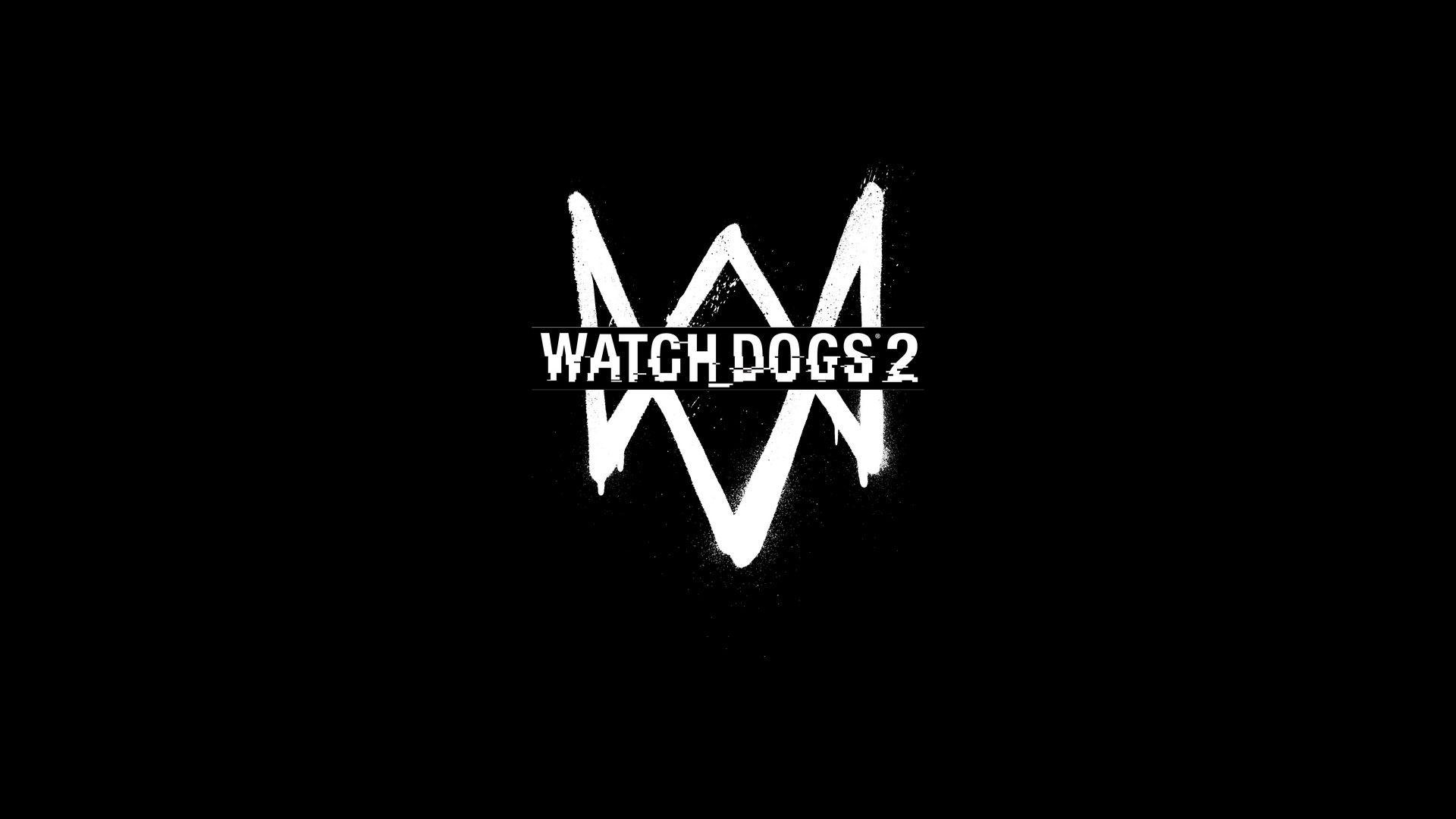 1920x1080 Watch Dogs 2 Game Logo Wallpaper, Desktop