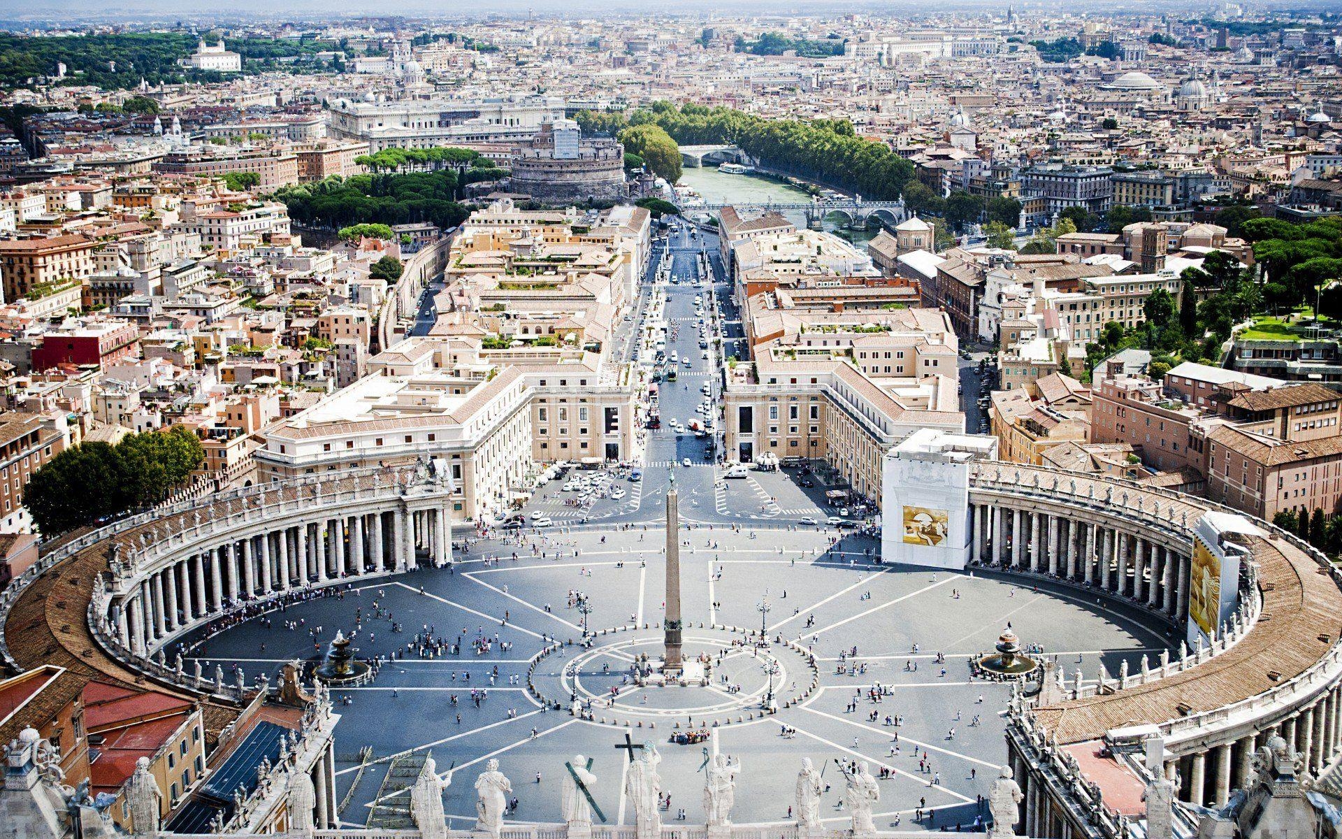 1920x1200 Cityscapes Architecture Buildings Vatican City, Desktop