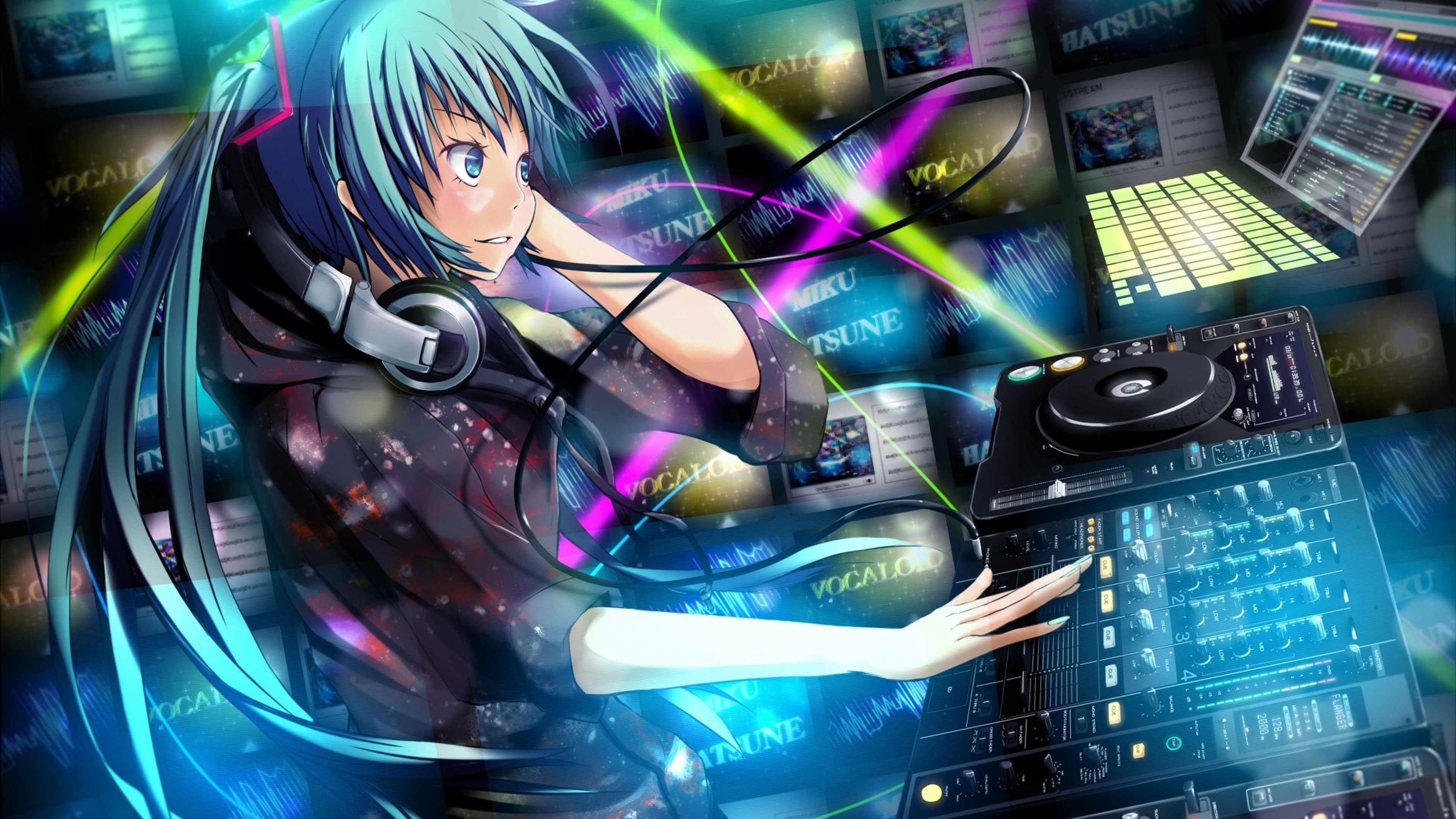 3840x2160 hatsune miku vocaloid anime 1920x1080 wallpaper, Desktop