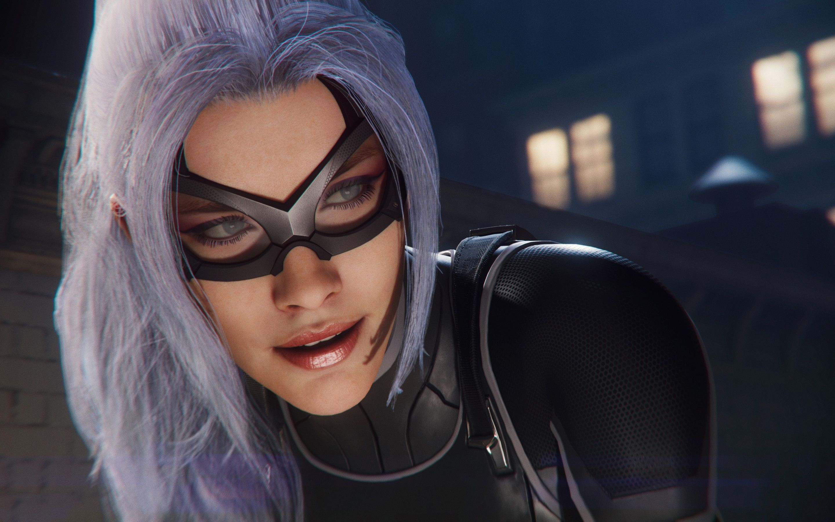 2880x1800 Felicia Hardy As Black Cat In Spiderman Ps4 Macbook Pro, Desktop