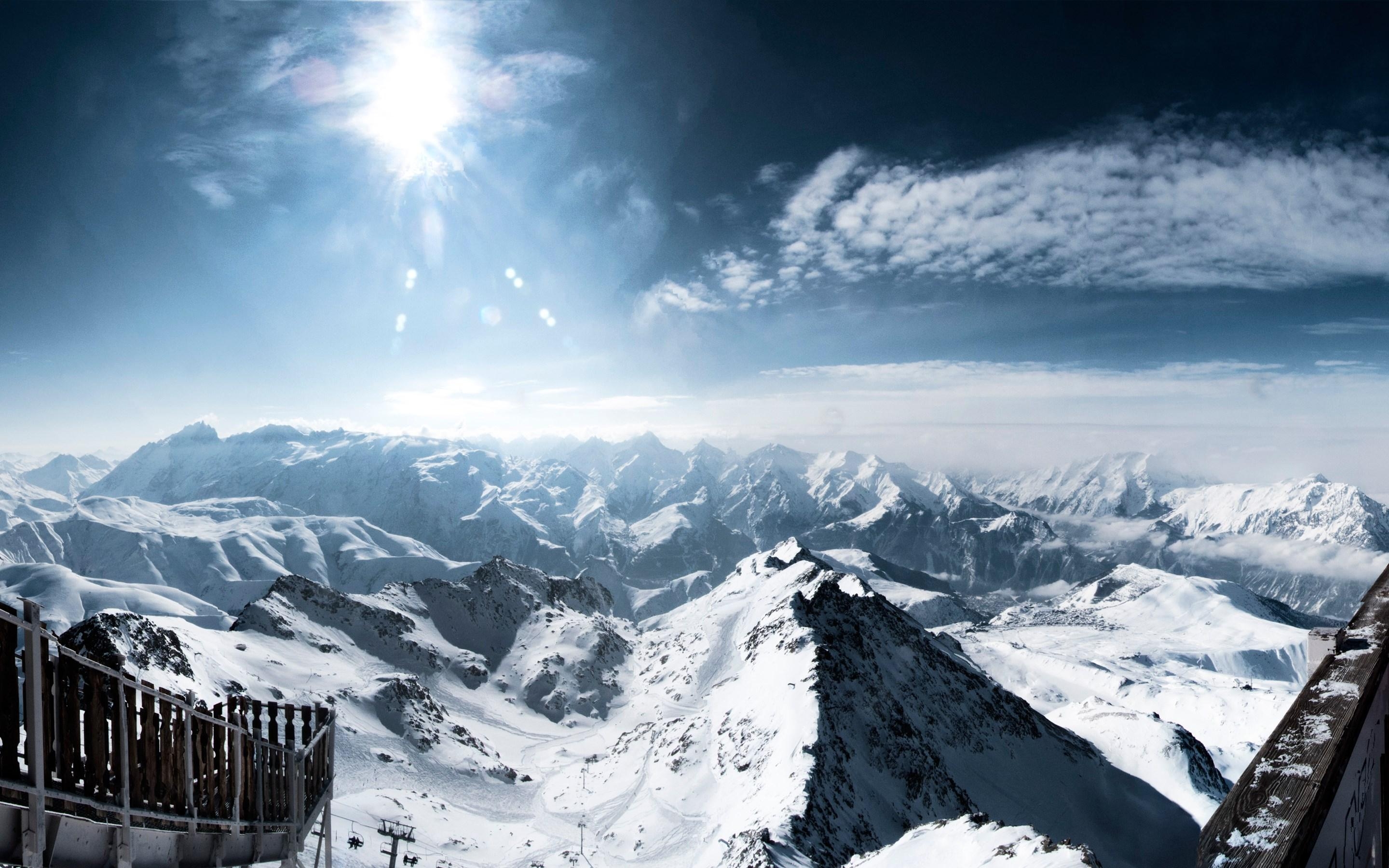 2880x1800 Snowy Alps Wallpaper [], Desktop