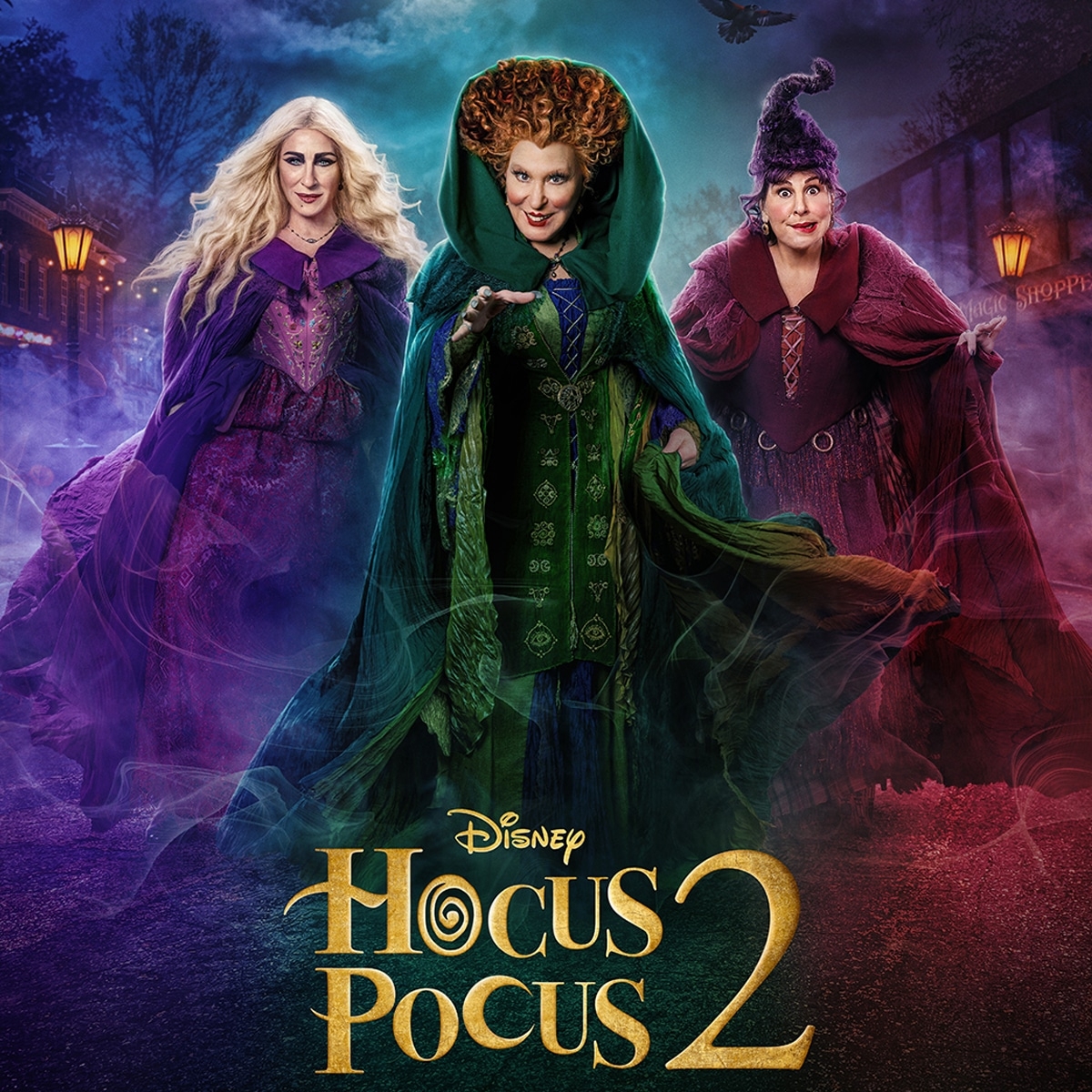 1200x1200 Hocus Pocus 2 Photo Shows The Sanderson Sisters Return to Town! Online, Phone