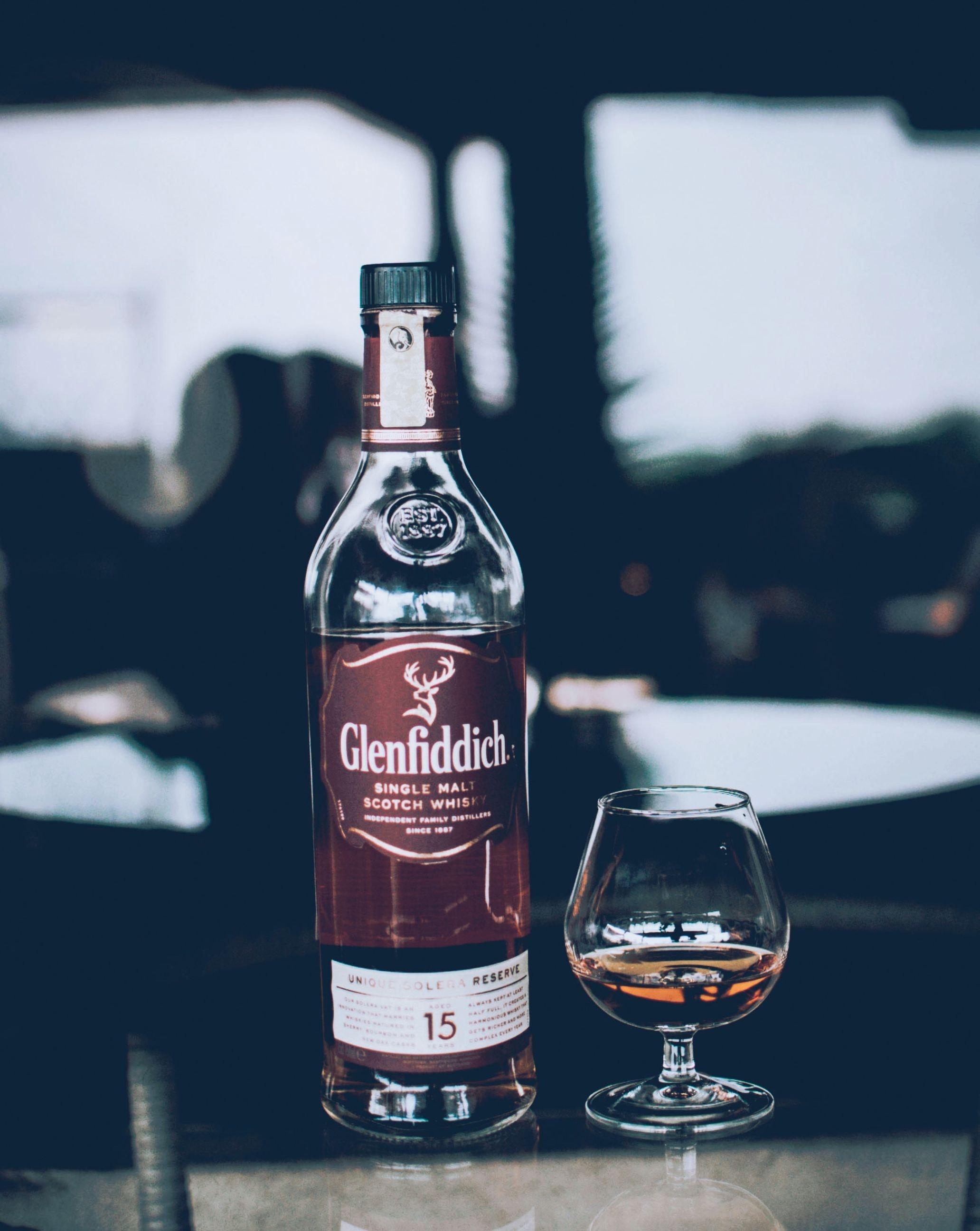 2070x2600 Glenfiddich Bottle Beside Wine Glass · Free, Phone