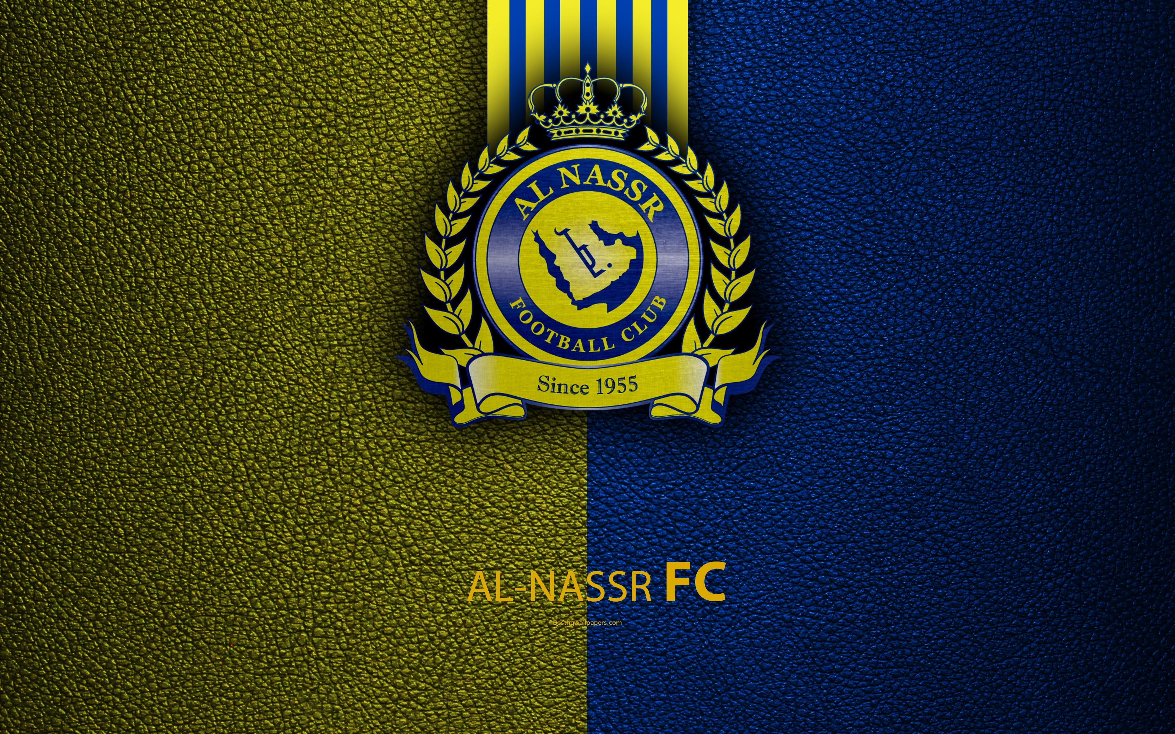 3840x2400 Download Wallpaper Al Nassr FC, 4K, Saudi Football Club, Leather, Desktop