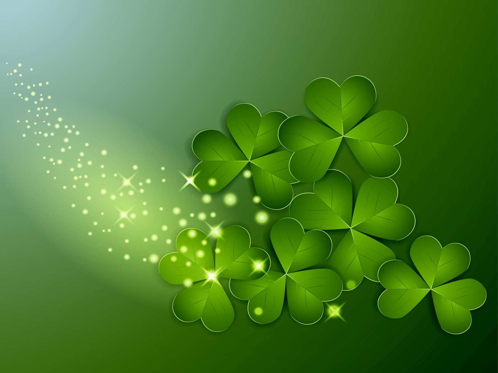 1600x1200 lucky Android wallpaper for St. Patrick's Day, Desktop