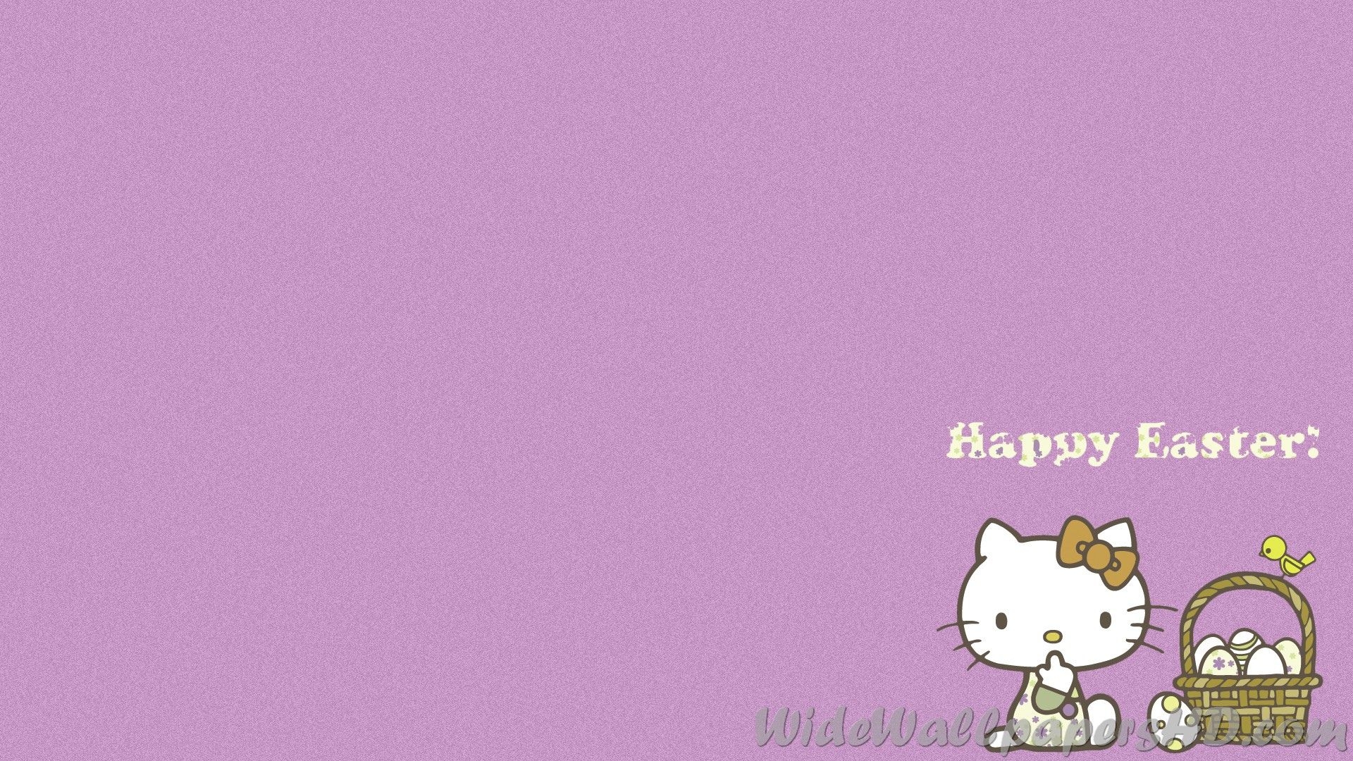 1920x1080 Hello Kitty Easter Wallpaper Desktop, Desktop