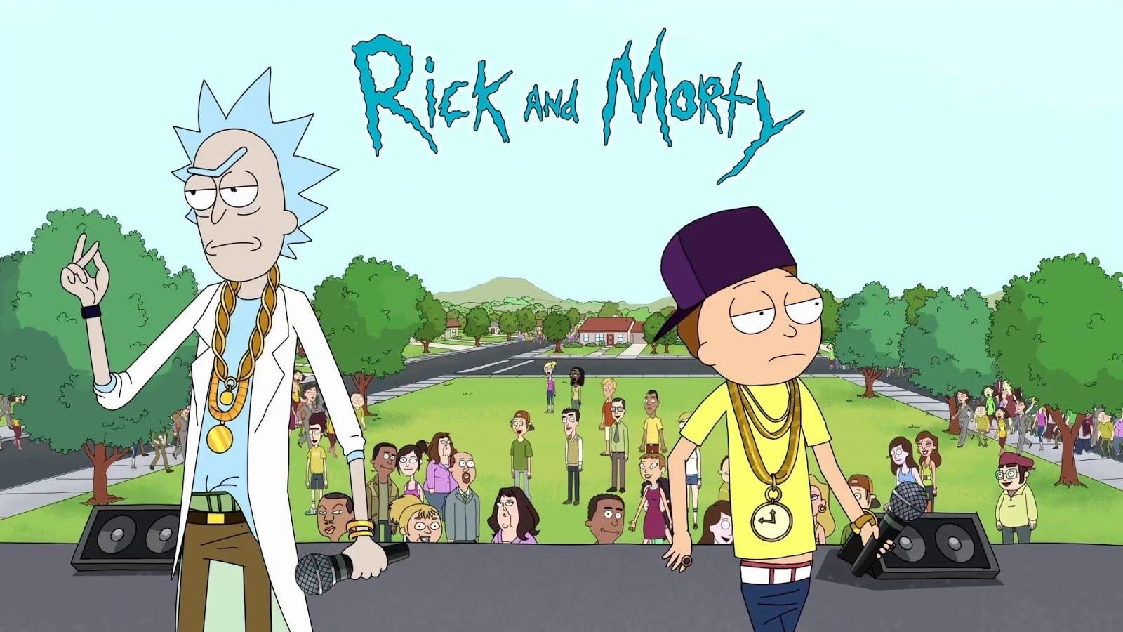 1600x900 johnjainar: rick and morty wallpaper supreme, Desktop