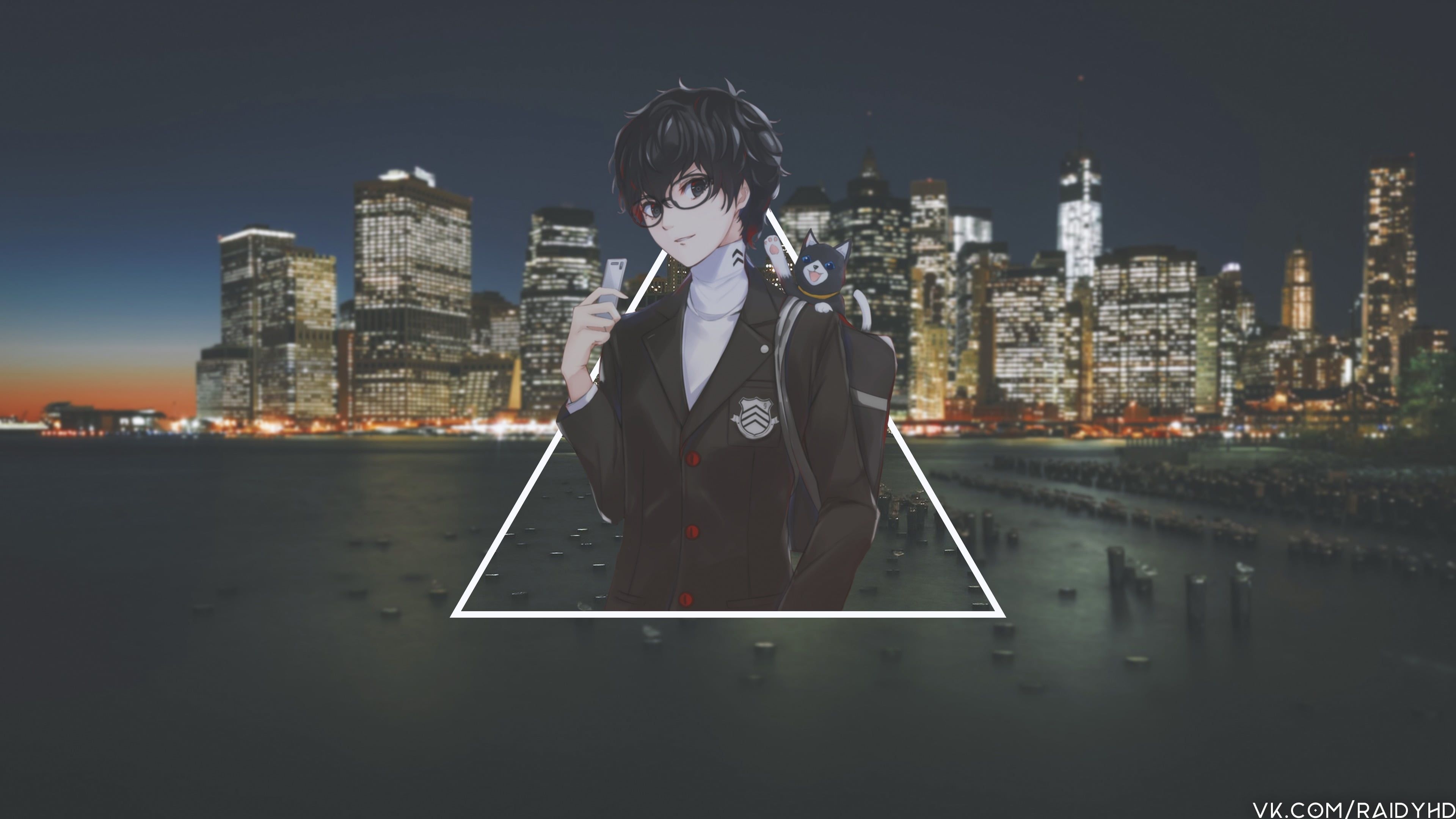 3840x2160 Anime Anime Boys #picture In Picture Persona Series Persona 5 K #wallpaper #hdwallpaper #desktop. Anime, Anime Boy, Persona 5, Desktop