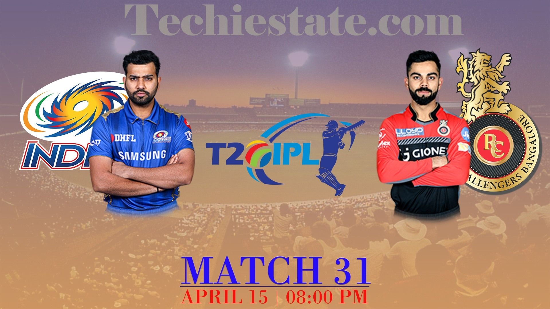 1920x1080 Mumbai Indians Vs Royal Challengers Bangalore Match Prediction, Live Scores, Desktop