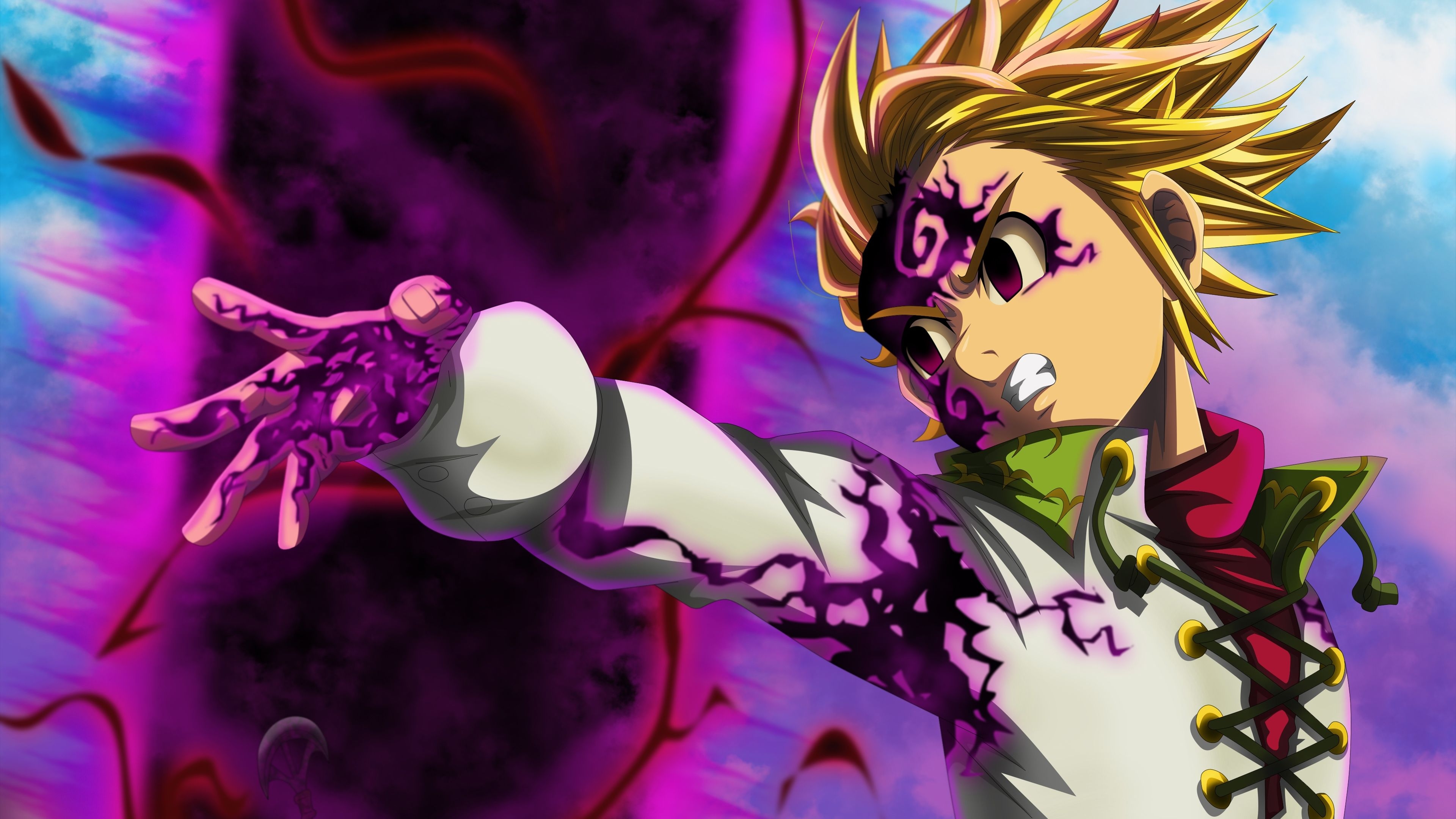 3840x2160 Meliodas 4K 8K HD Nanatsu no Taizai (The Seven Deadly Sins) Wallpaper, Desktop