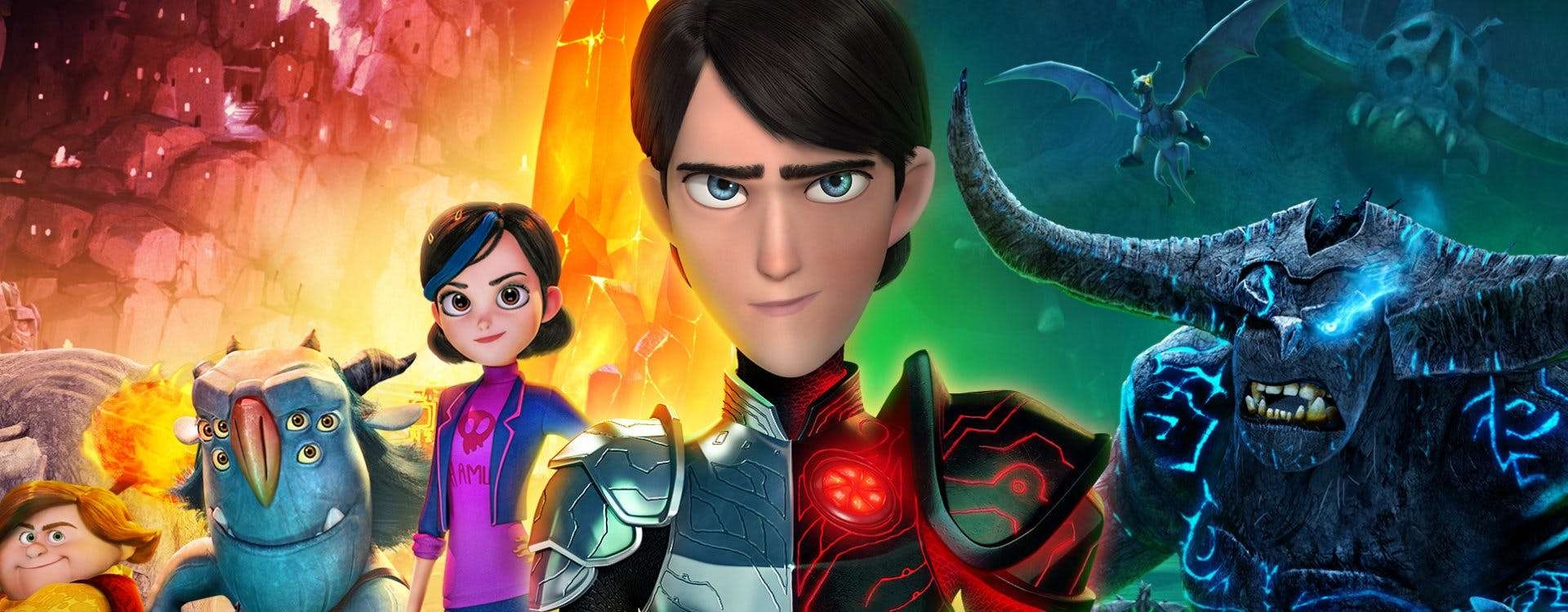 1920x750 Kids N Fun.co.uk. Coloring Page Trollhunters TrollHunters, Dual Screen