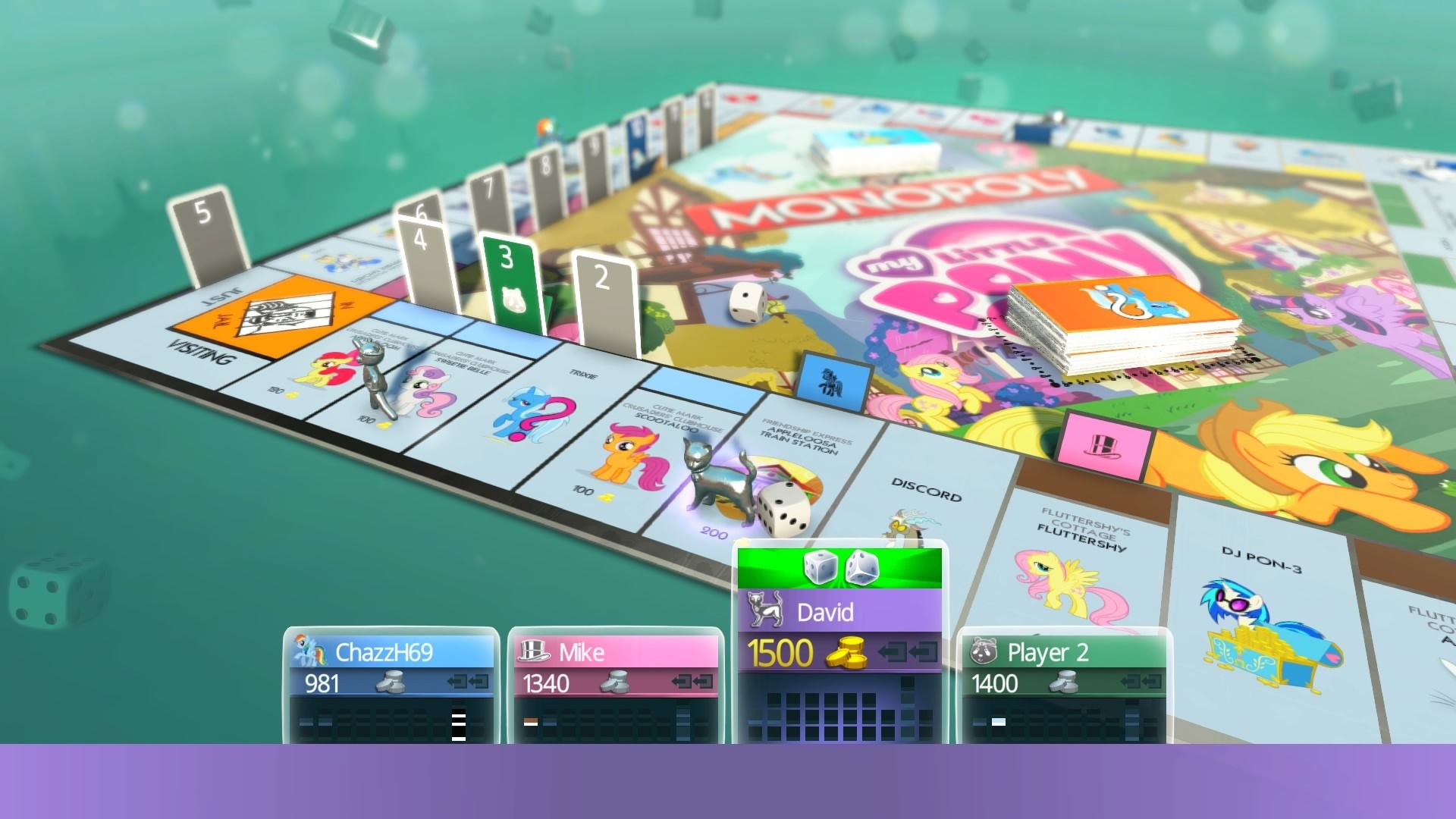 1920x1080 Review: Monopoly Plus: Rabbids, Just Dance, My Little Pony DLC, Desktop