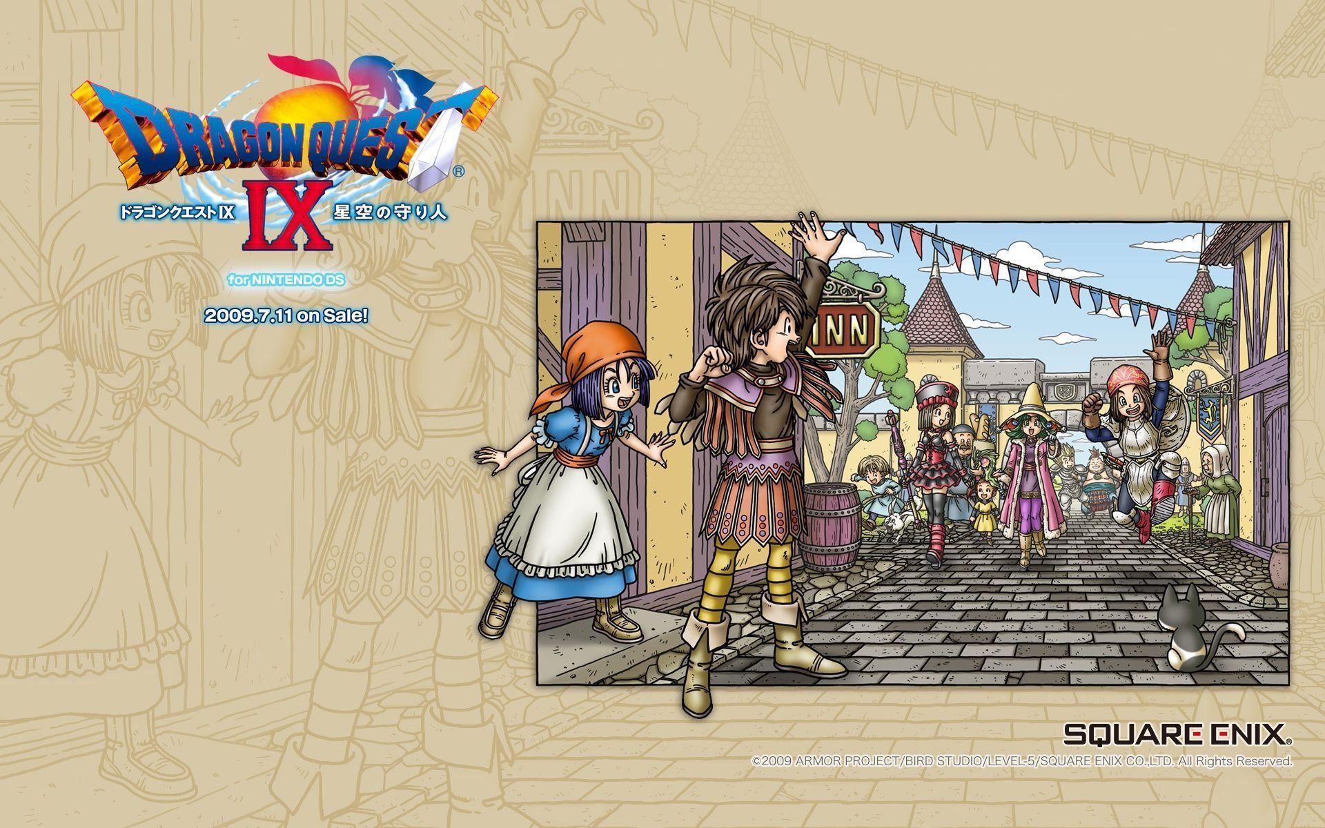 1920x1200 Dragon Quest IX wallpaper. Dragon Quest IX, Desktop