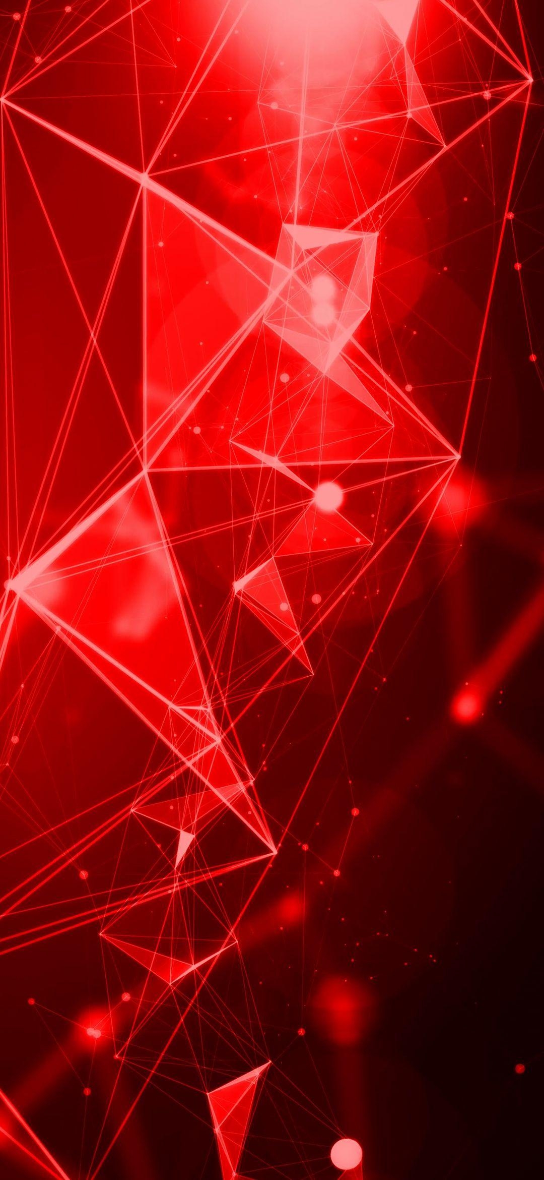 1080x2340 Oppo Find X Background with Abstract 3D Infra Red Lights. HD, Phone