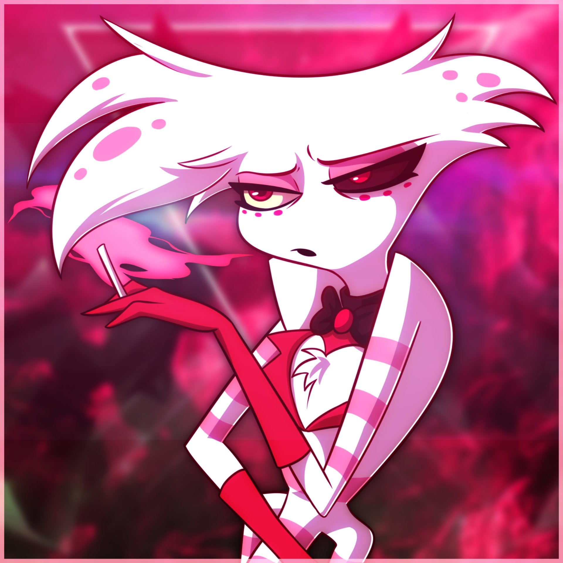 1920x1920 Hazbin Hotel Angel Dust Wallpaper Free Hazbin Hotel Angel Dust Background, Phone