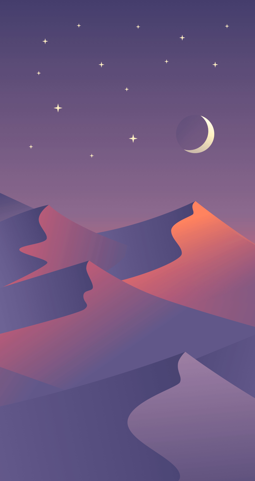 860x1610 Free Multi Device Desert Dusk Wallpaper. Minimalist, Phone