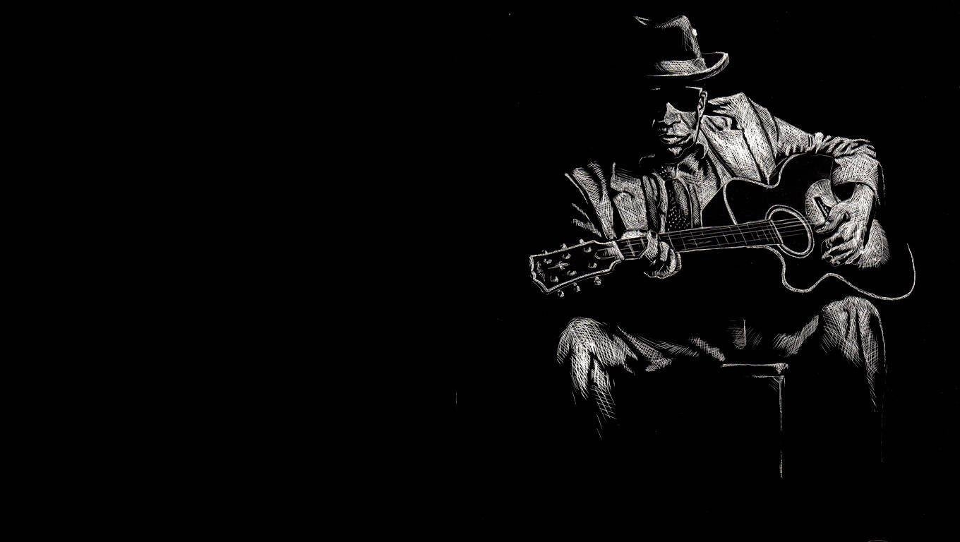 1360x770 Blues Music Wallpaper, Desktop