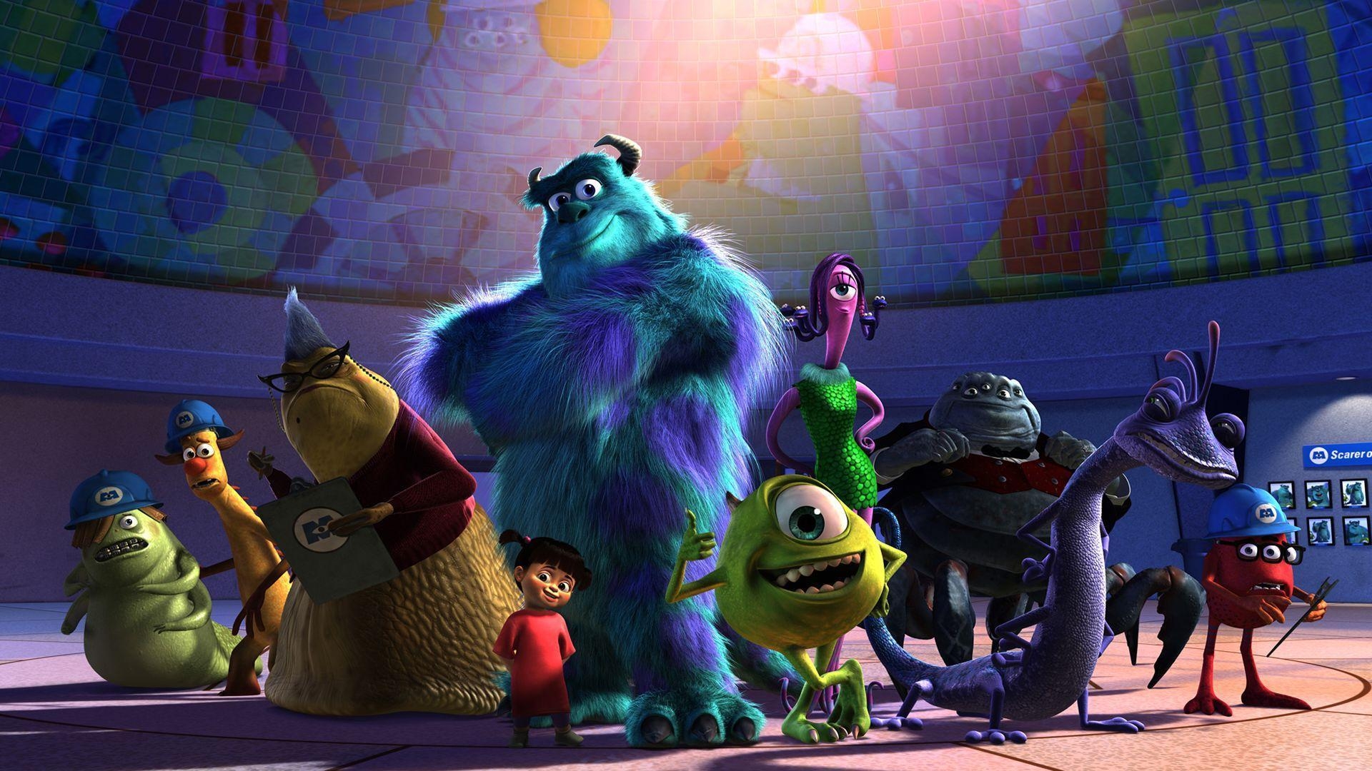 1920x1080 Monsters inc background and monsters university wallpaper hd, Desktop